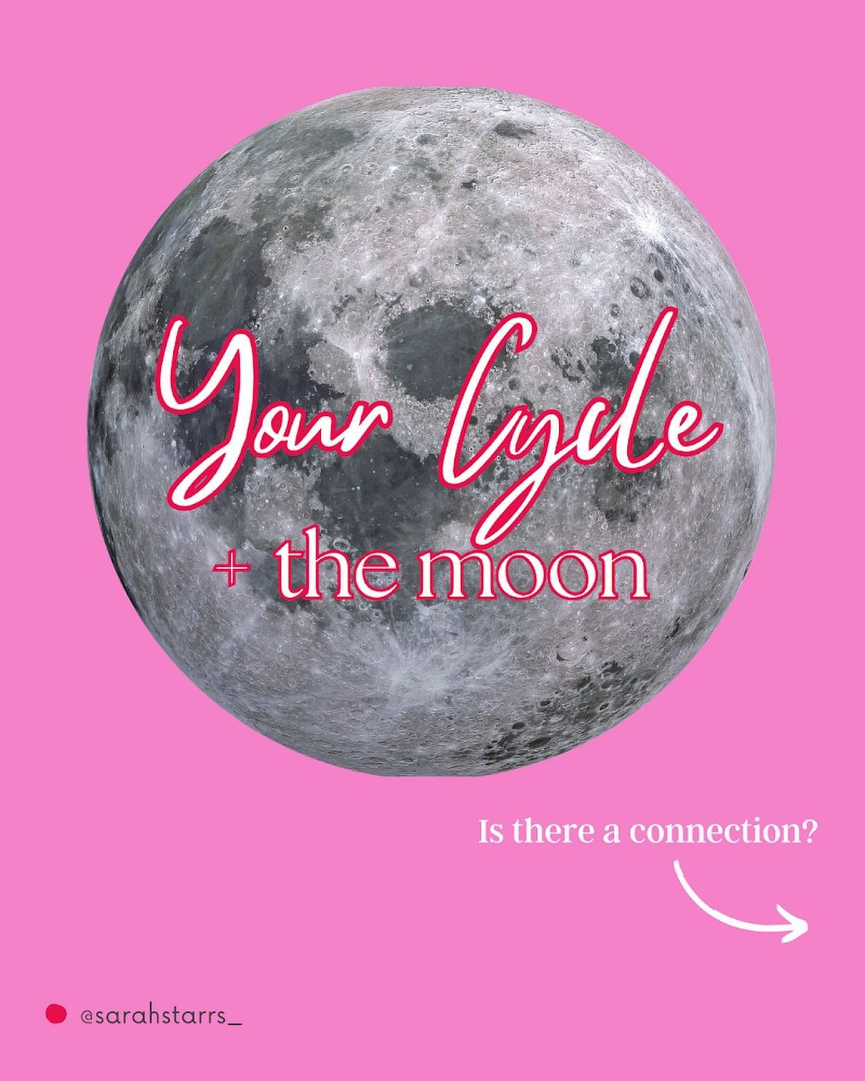 The moon + your cycle...is there a connection? 🌕

Let&rsquo;s dive into this!

And make sure you scroll through to the final slide for a very important fact to keep in mind.