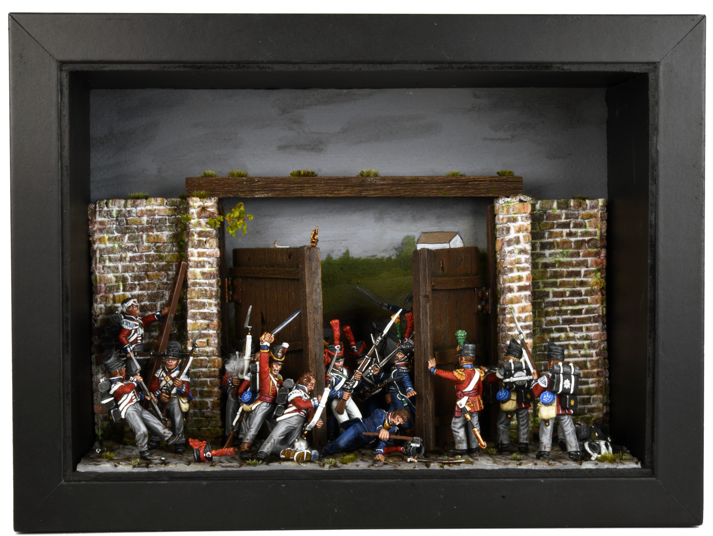 Salute 52 Figure 1st - Paul Mackay - Holding the Gate at Hougoumont