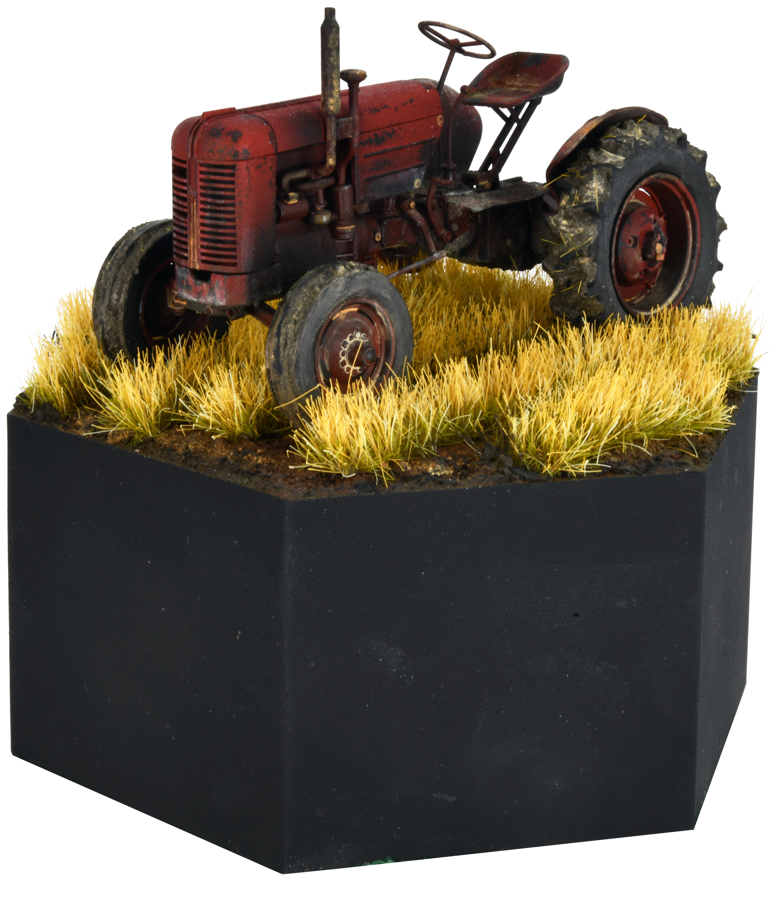 Historical Vehicles, Creatures & Artillery 3rd - Joey Fereday - Tractor, Red