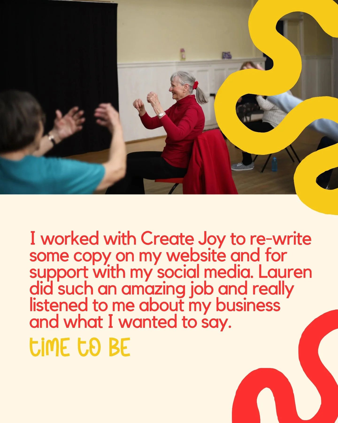 Thank you to the lovely Becky from @timetobephotography for this glowing review 🤩

I worked with Becky a couple of months back on giving her marketing a refresh, with thanks to Norfolk County Council's Go Digital grant funding!

The results? Social 