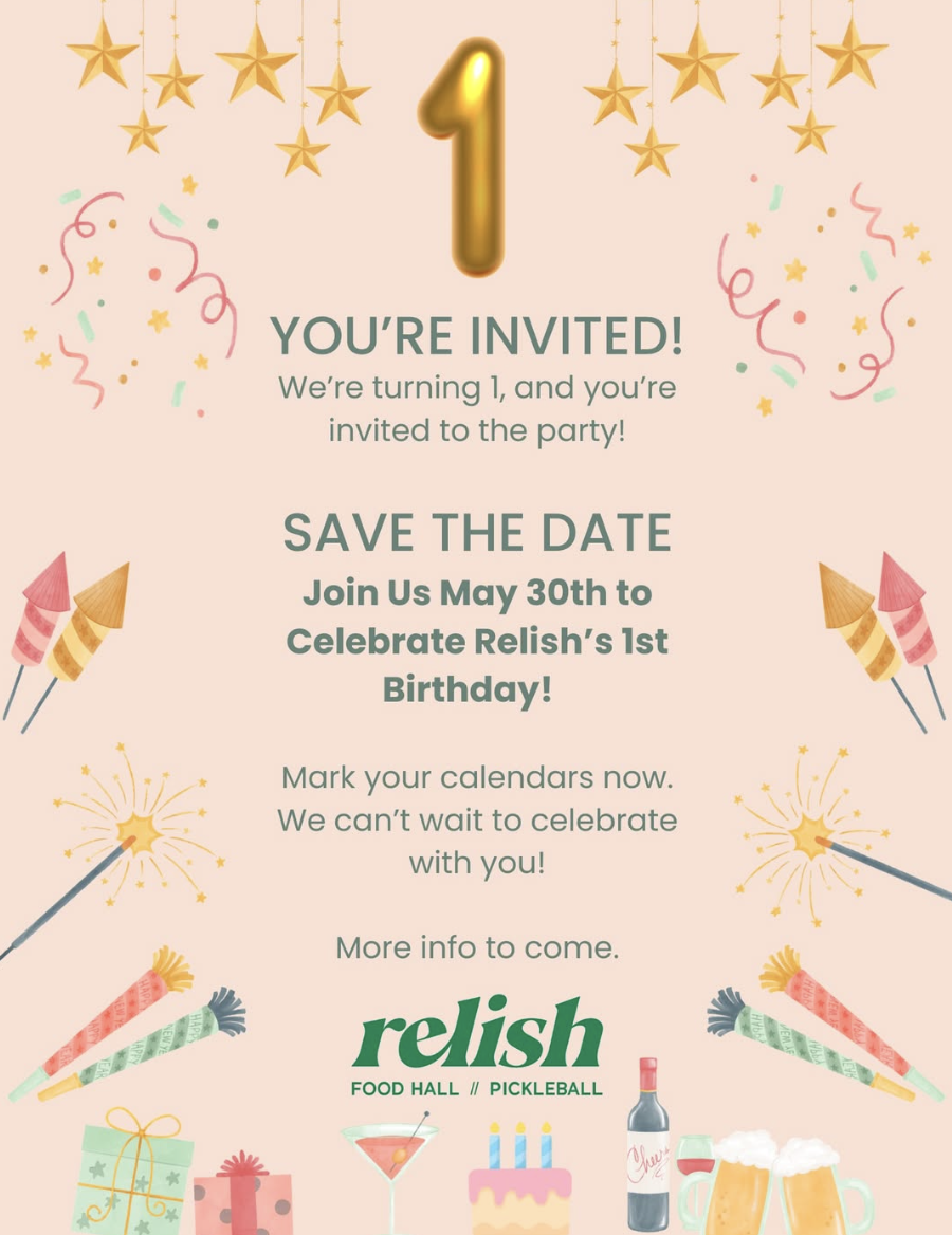 Relish's 1st Birthday