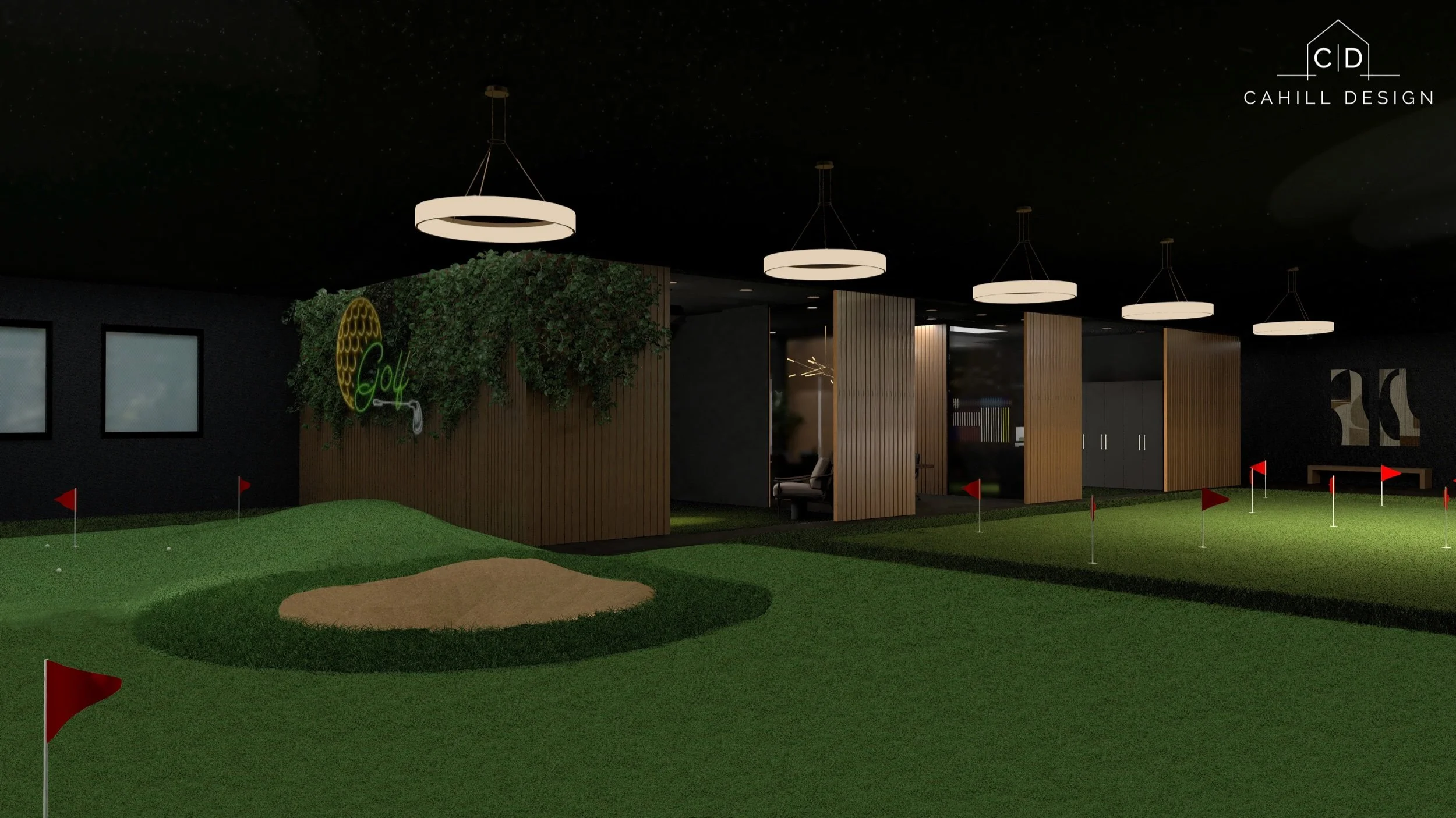 Virtual Interior Commercial Space