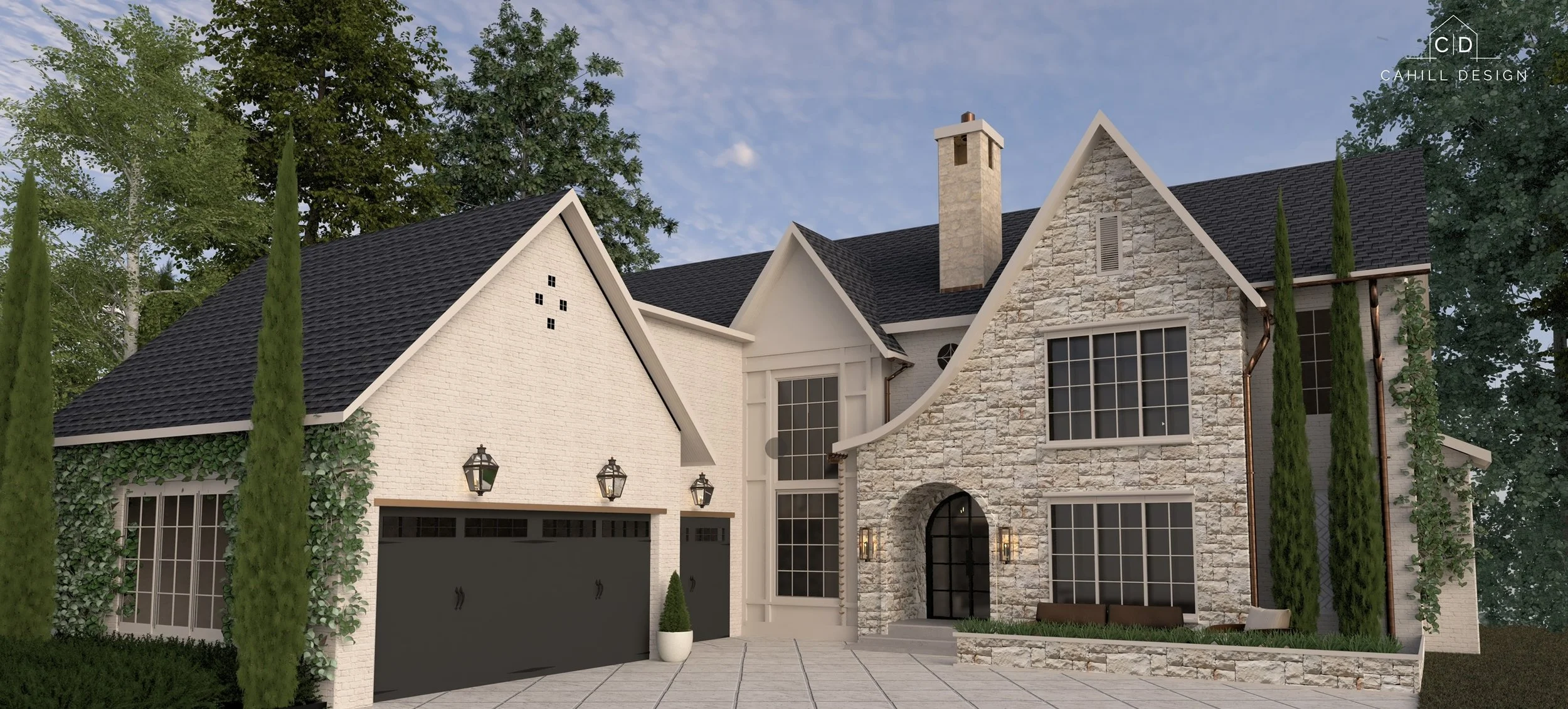 Virtual Exterior from Blueprint