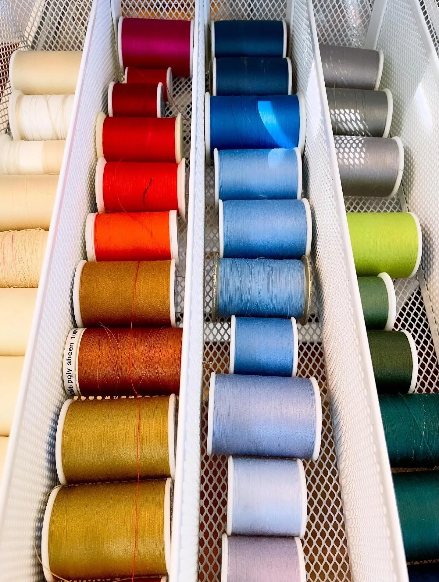 When you are [sew] organized, working on your craft projects is much more enjoyable!🧵🪡 We helped this client create zones for her favorite hobbies: scrapbooking, painting, and sewing. 

Send this to a creative friend! 🎨 
.
.
.
.
#settledinsoundly 