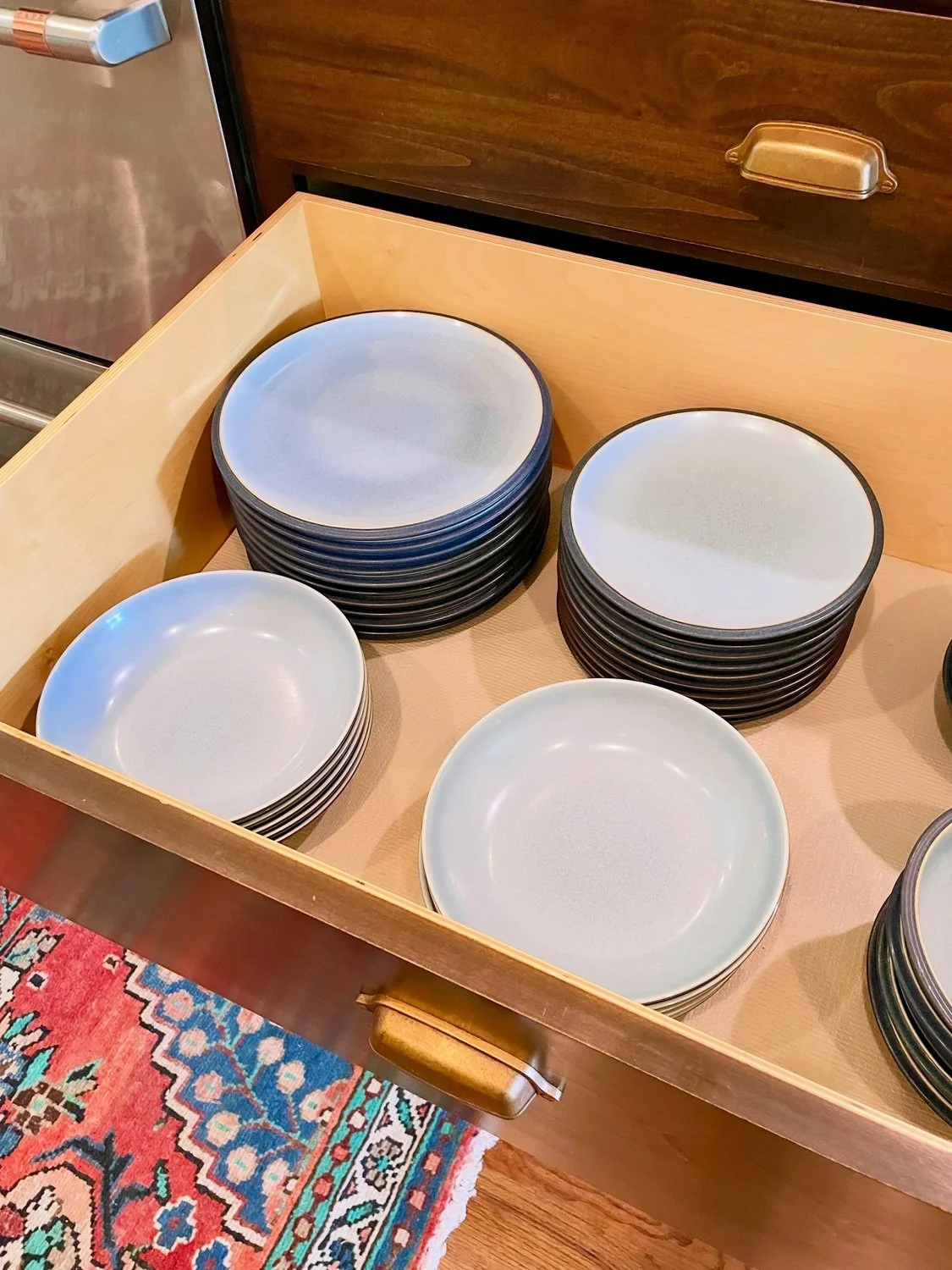 Kitchen Drawer Organization with Dishware.jpg