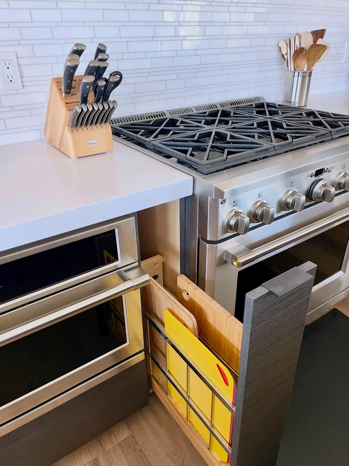 Custom Kitchen Pullout for Cutting Boards.jpg