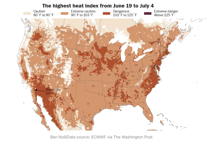 Heat Wave Set To Bring Record-High Temperatures To Millions Of Americans