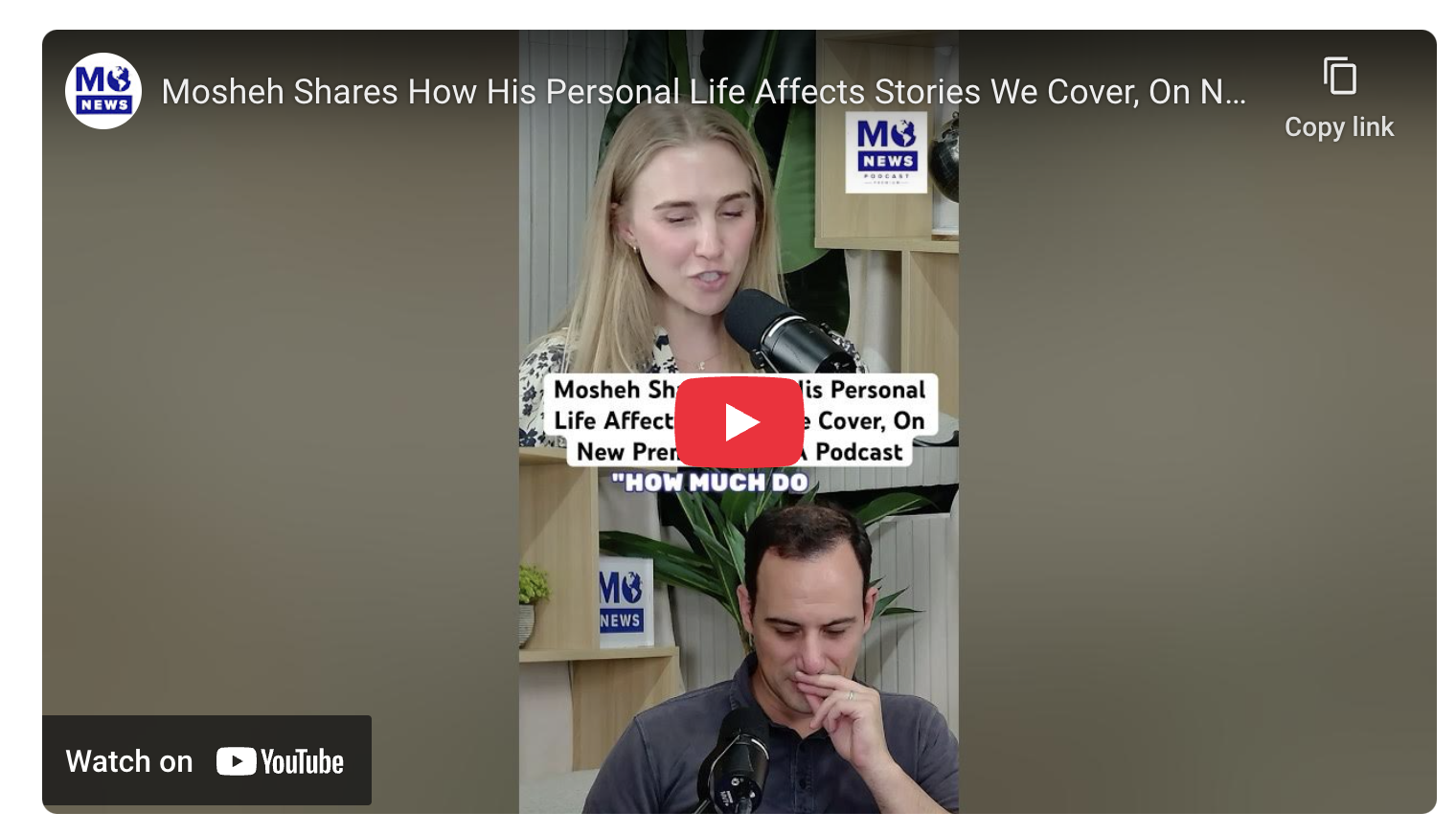 New Premium #AMA Podcast: Mosheh Shares How His Personal Life Affects Stories We Cover