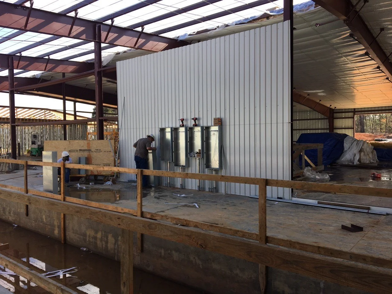 ABE Marshall Shop Electrical Panels Commercial Builder Marshall Tx.JPG