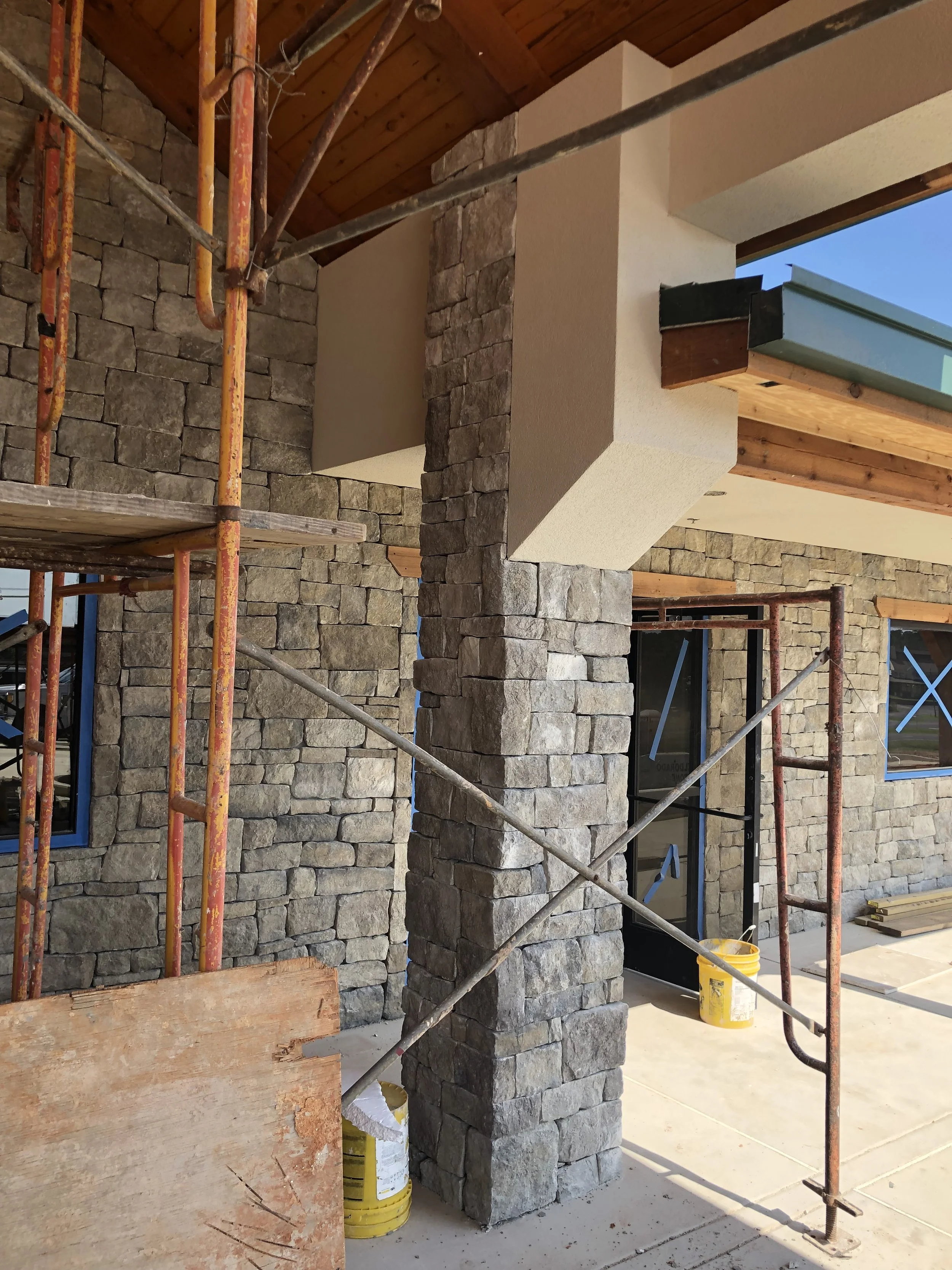 ABE Marshall Porch Ephis and stone Commercial Builder Marshall Tx.JPG