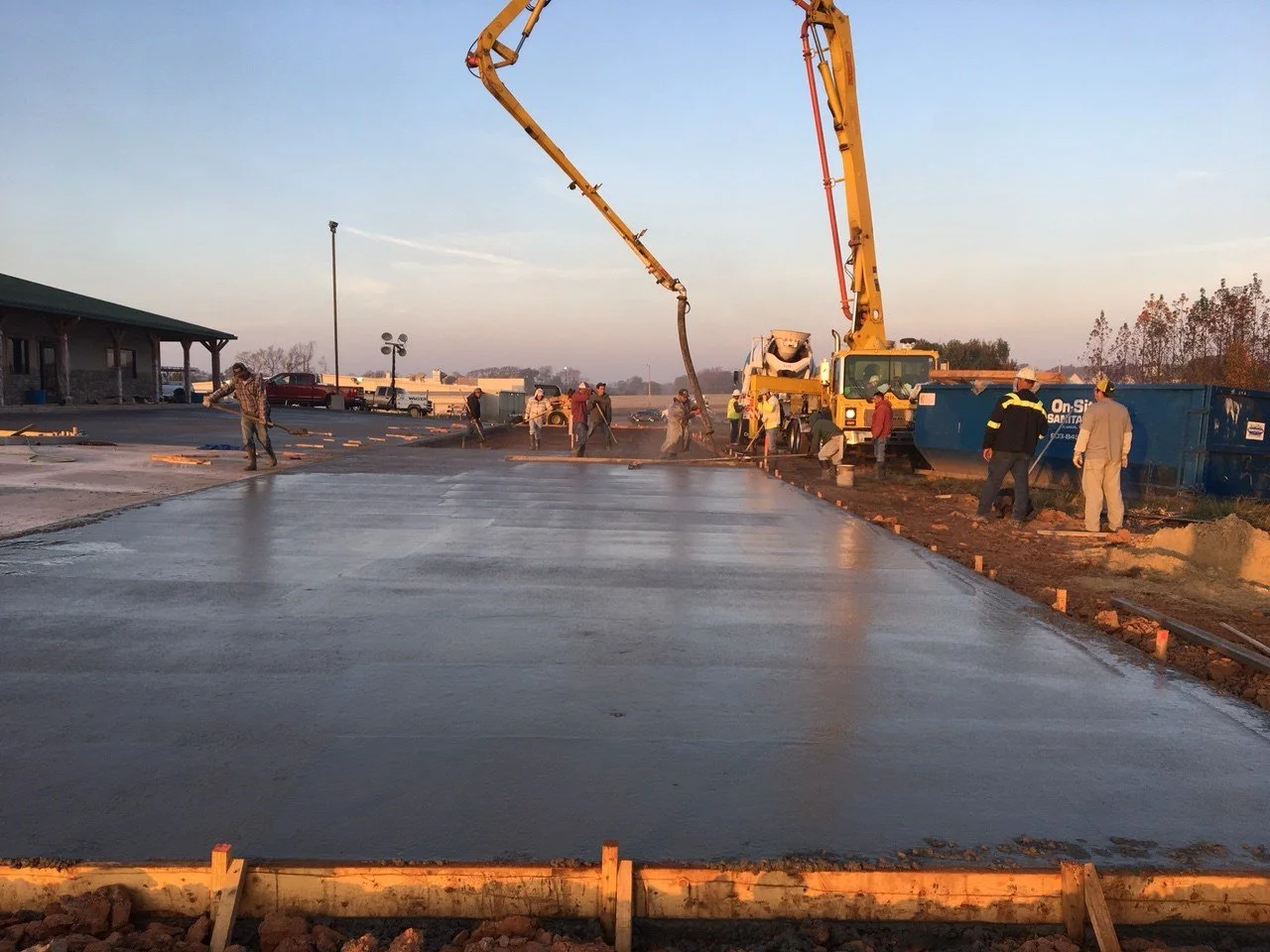Corp Concrete Pour Paving Commercial Builder Longview TX (1).jpg