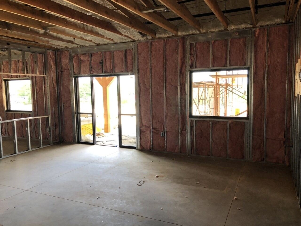 ABE Marshall Office Framing Insulation 1 Commercial Builder Marshall Tx.jpg