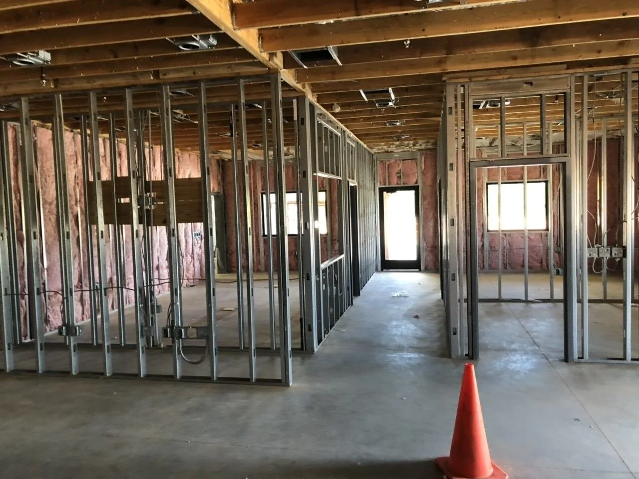 ABE Marshall Office Interior Framing Commercial Builder Marshall Tx.jpg