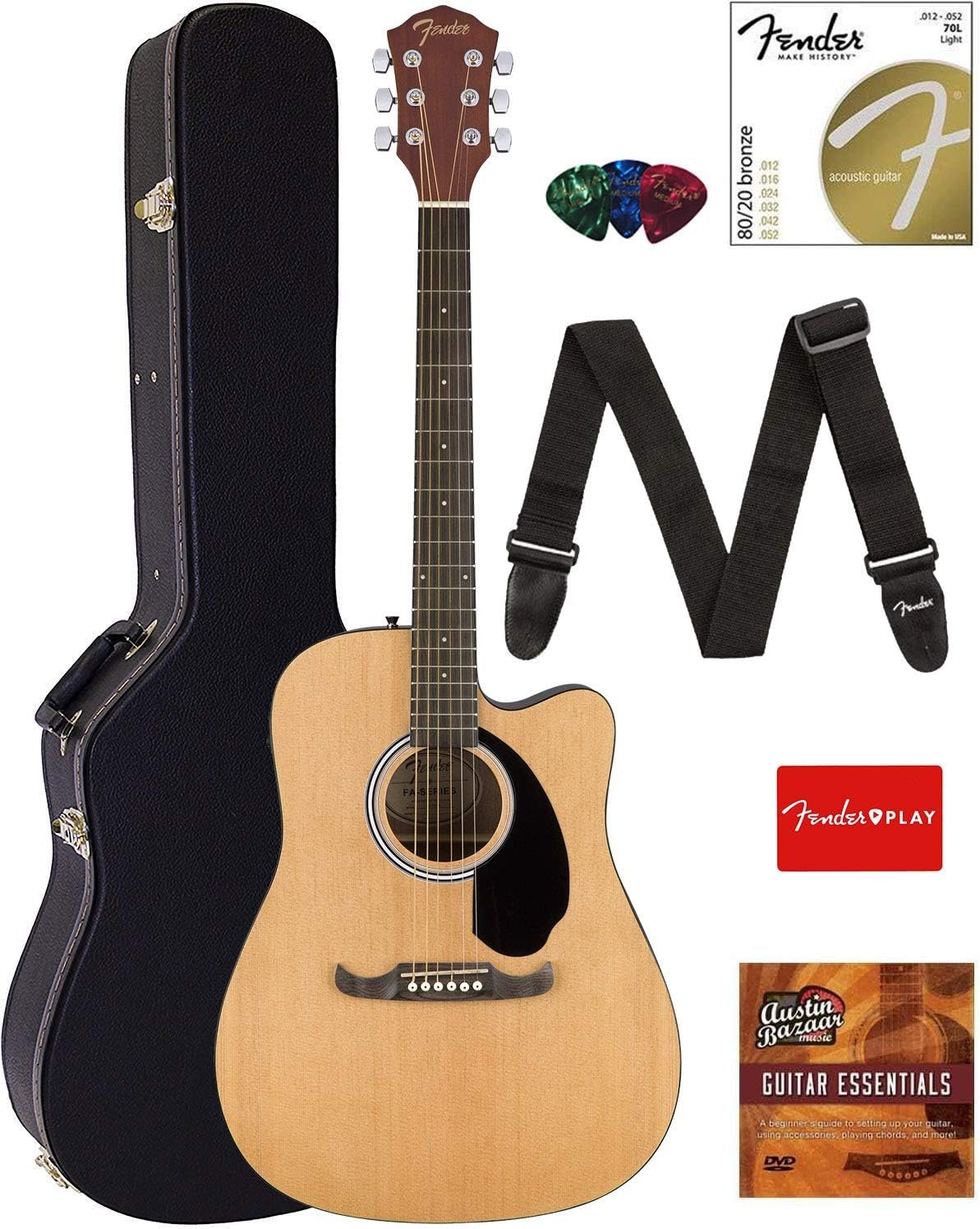Fender Acoustic Guitar &amp; Kit