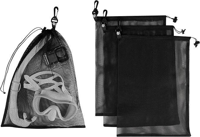 Mesh Drawstring Bag