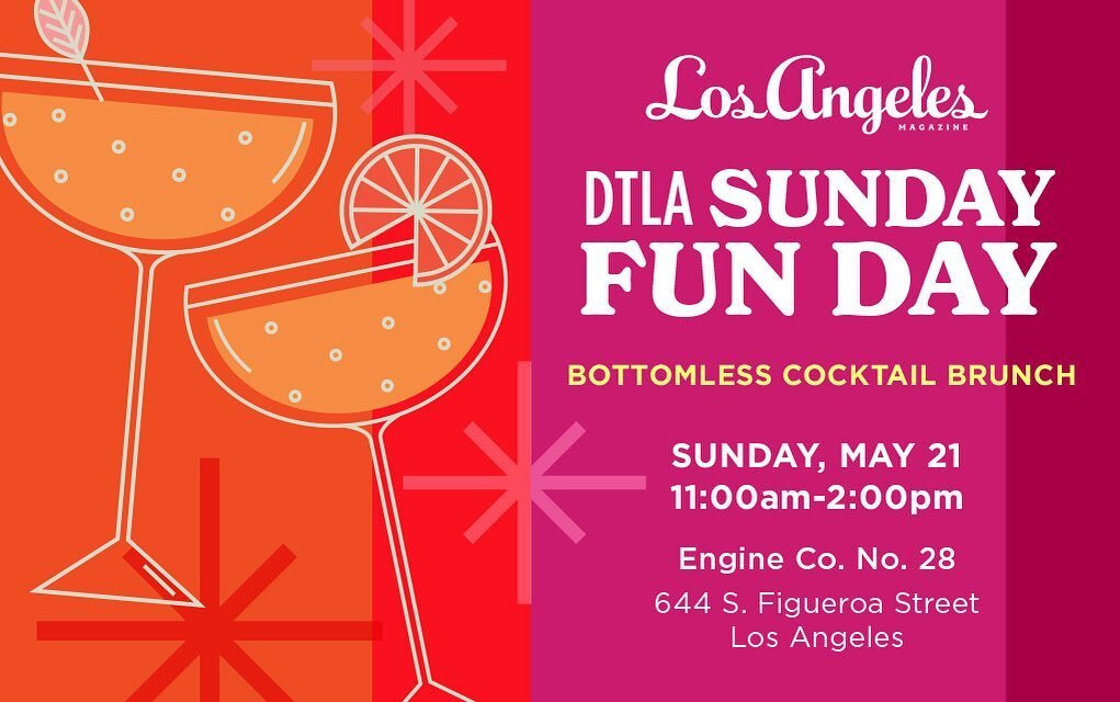 Join us next Sunday, 05/21 for SUNDAY FUN DAY!! Bottomless brunch for $50&hellip;need I say more?!🥂☀️ #sunday #funday #brunch #food #cocktail #bottomlessbrunch
