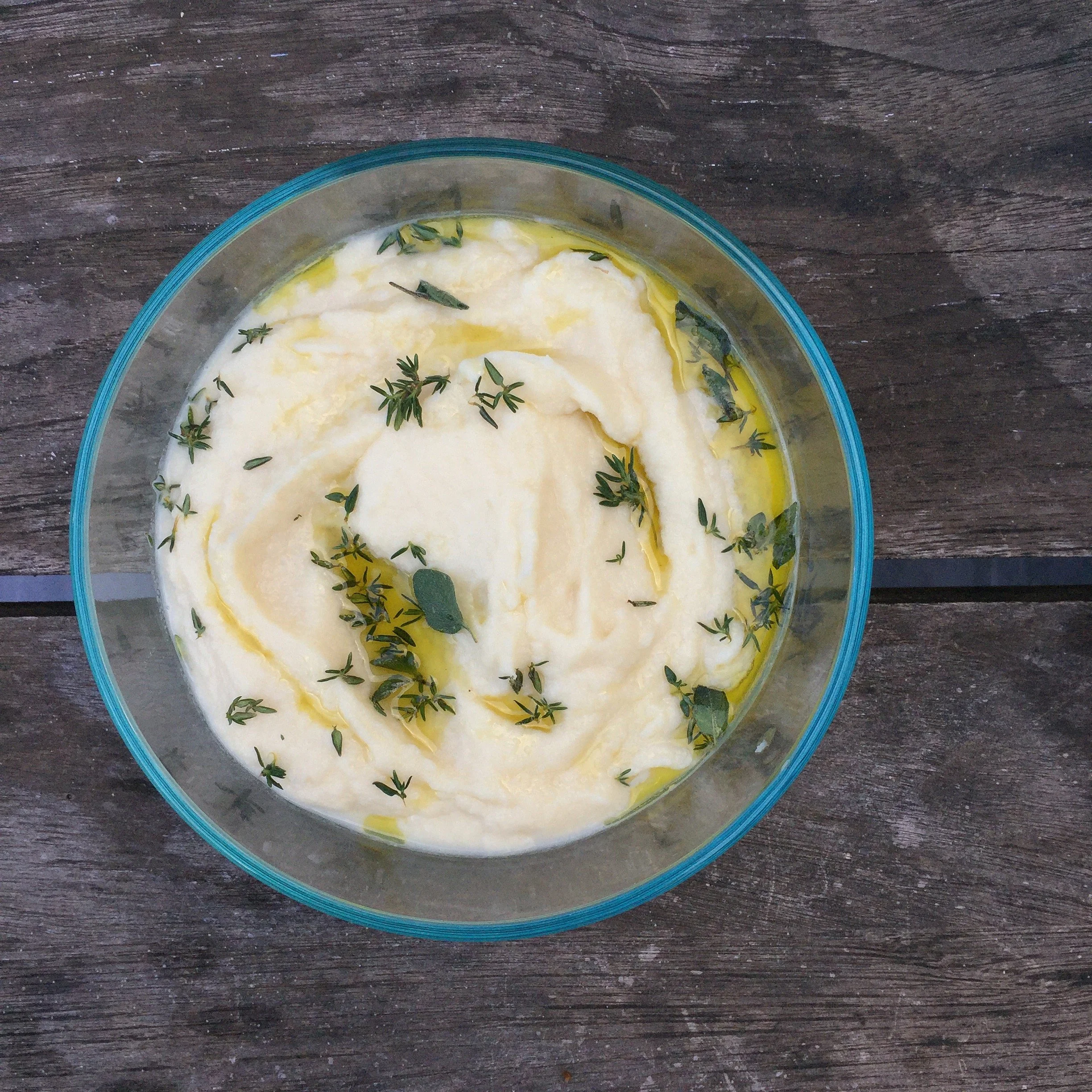 Cauliflower mash | vegan