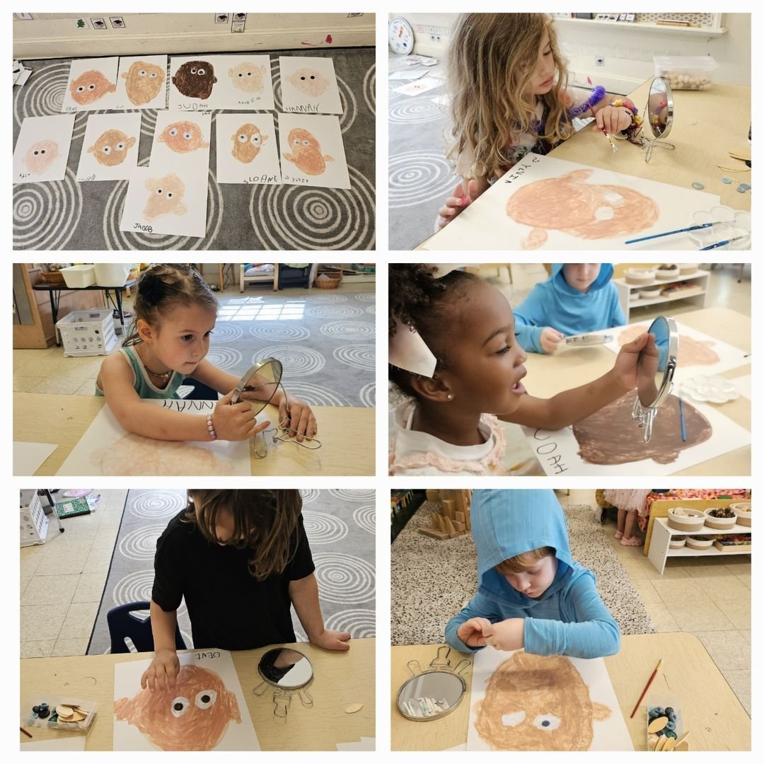 Today, our Pre-K class looked closely at their eyes taking note of their shape and color. 

#southorangenj #southorangevillage #maplewoodvillagenj #maplewoodnj #westorangenj #irvingtonnj #livingstonnj #parkslopemoms #parkslopeparents #brooklynparents