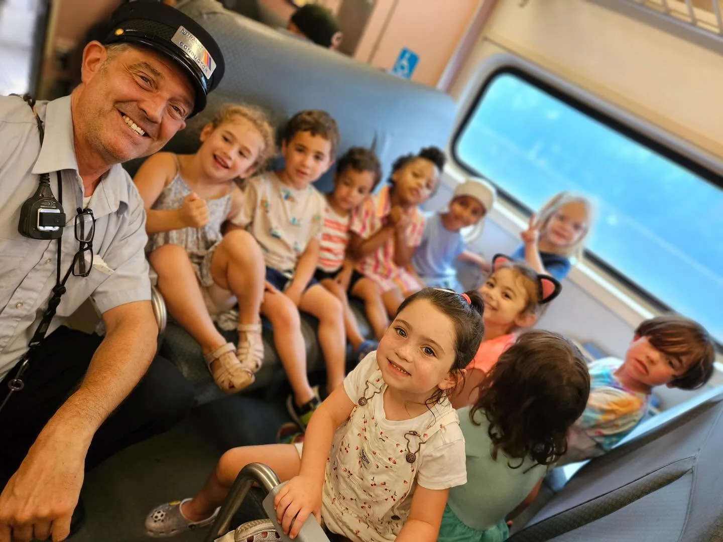 Train tickets punched, routes decoded ➡️ swings &amp; slides ➡️ low-branch tree climbs ➡️ pizza refuel ➡️ brand-new library haul ➡️ ice-cream cooldown&mdash;five hours of nonstop neighborhood discovery with a crew that never stopped smiling. Communit