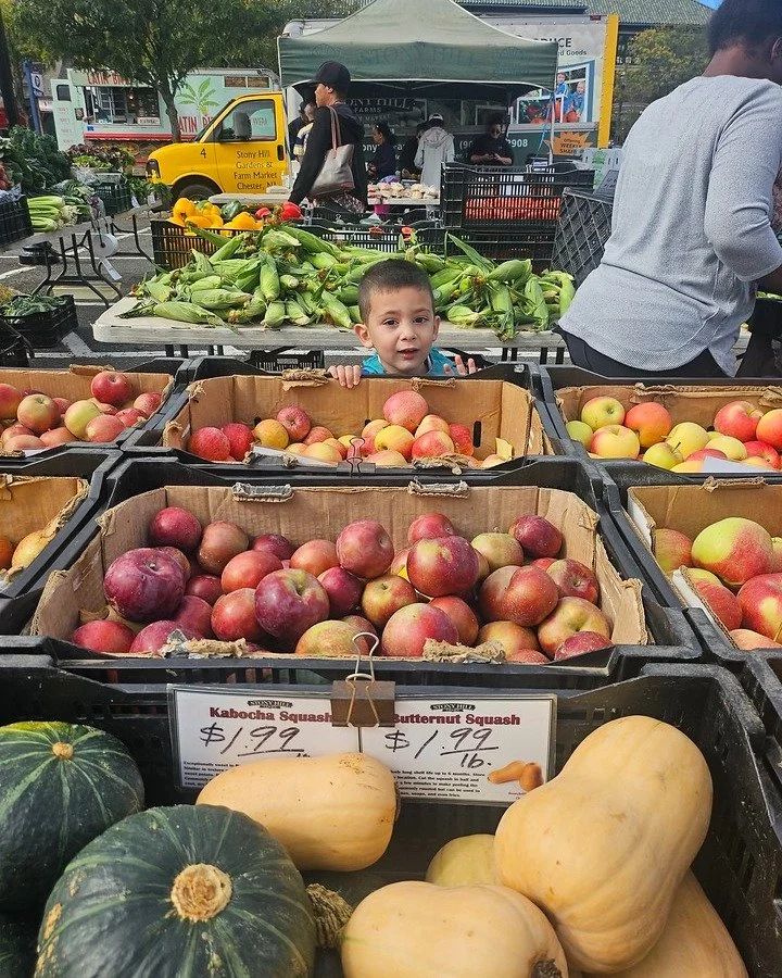 Falls arrival led the Pre-K Dragonflies to focus on apples, apples and more and what a fun adventure it was! 

To get ready for their trip to the farmers&rsquo; market the children collected twenty-seven shiny quarters and proudly stacked them in pil