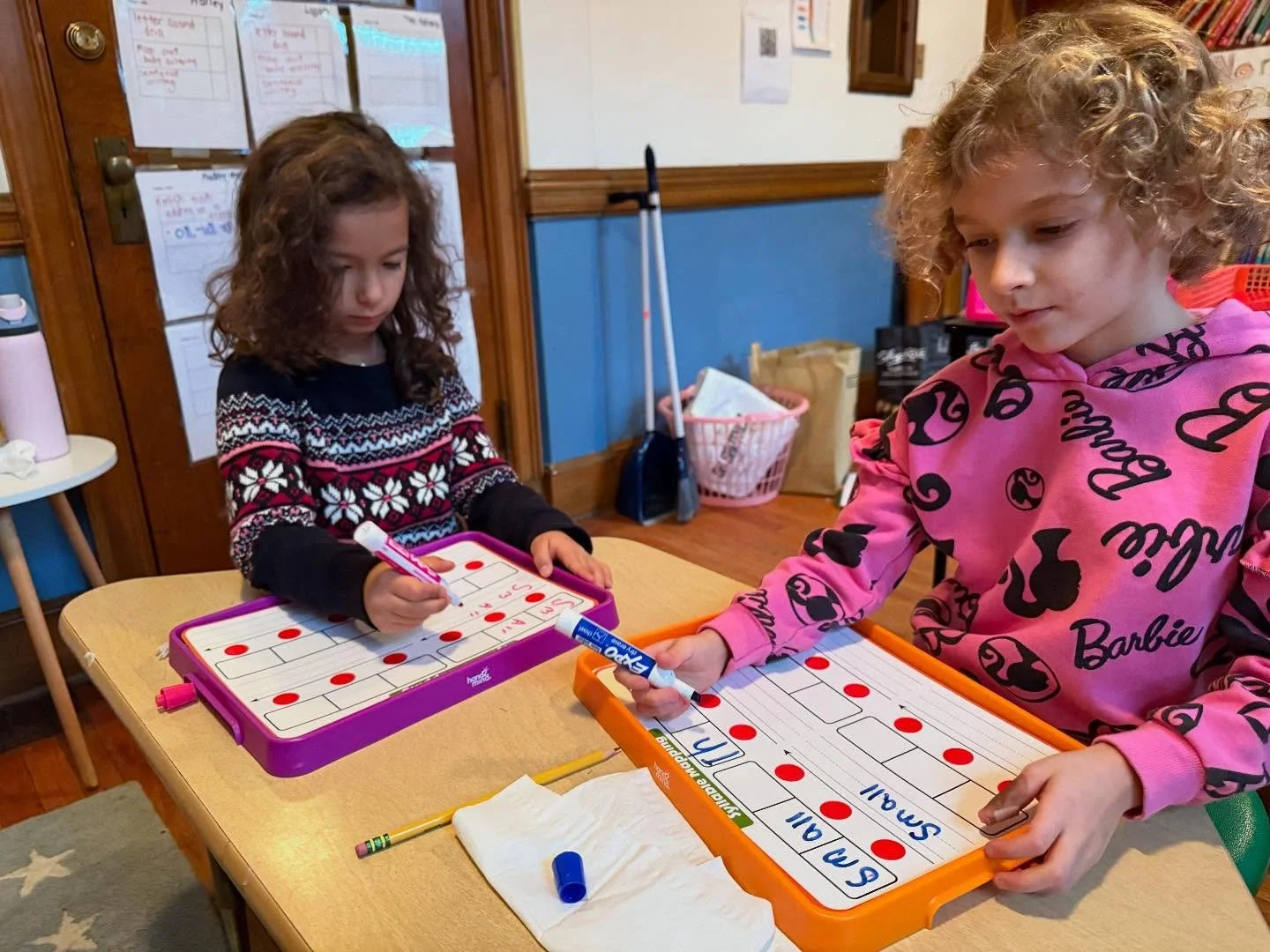 It&rsquo;s been a long time since learning to read meant Fun with Dick and Jane. Here at Weekday School, we are hands on! Students use sight, sound, movement, and touch in a multi-sensory approach to literacy!