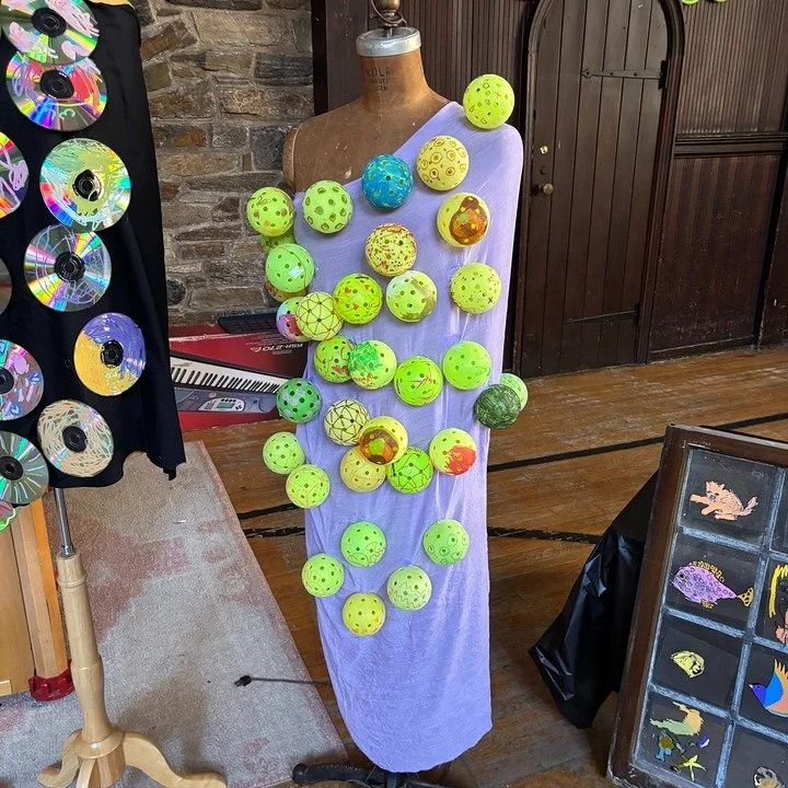 rom Pre-K through 5th grade, students transformed recycled and upcycled materials into something extraordinary. Wearable pieces. Fabric sculptures. Artwork made from things that would have otherwise been thrown away. The whole show was a reminder tha