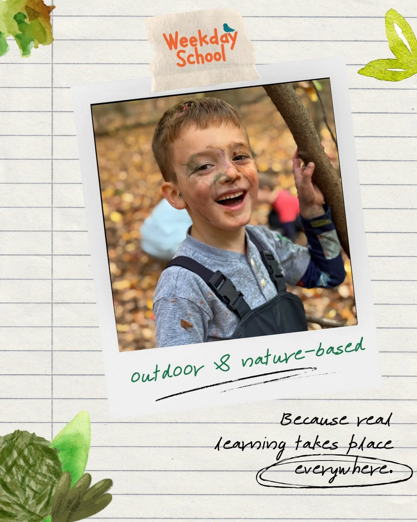 At Weekday, learning doesn&rsquo;t stop at the classroom door. From PreK and Bridge K through 5th grade, our parks, forests, neighborhoods&mdash;and even NYC&mdash;are extensions of our classrooms. From monthly Forest School to everyday exploration i