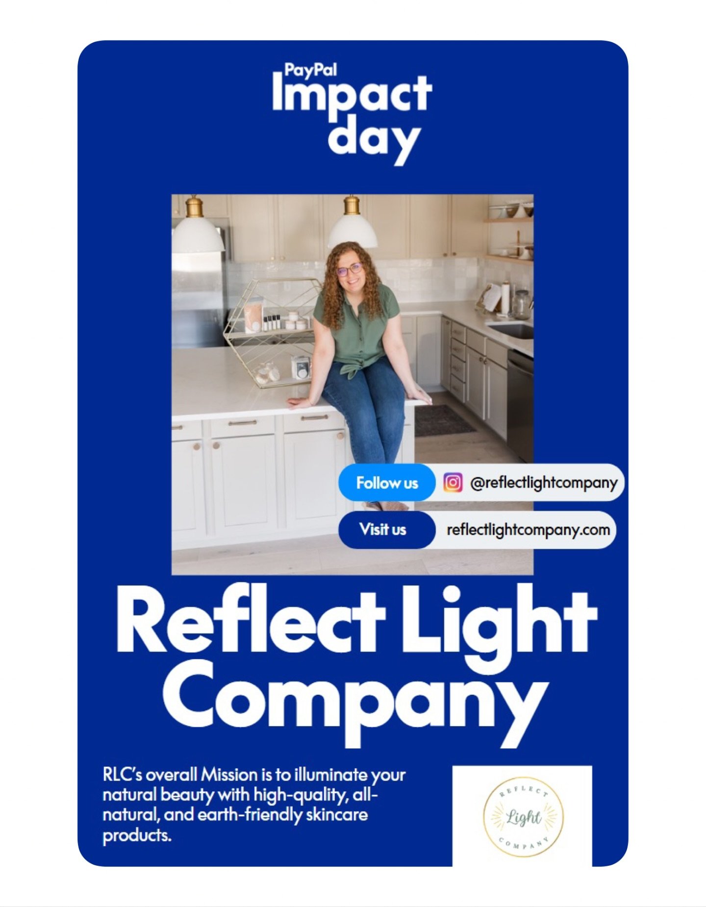 We were very excited and honored when we were chosen as a preferred vendor for #paypalimpactday2025. π€
This event put together more than 4,000 hygiene kits for the Women’s Center for Advancement! π
@reflectlightcompany celebrated our larges