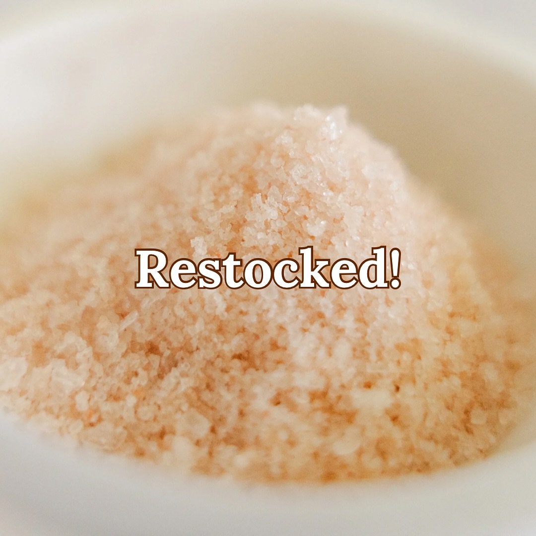 Our Sea Salts are restocked! π€
This customer favorite has been trending—and we totally get why. β¨
Add a scoop to your next soak and let the stress melt away. π₯°
Now available in all scents while supplies last!
.
.
#reflectlightcompany #natu