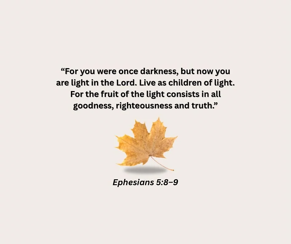 Have a beautiful and blessed Sunday! 🍁