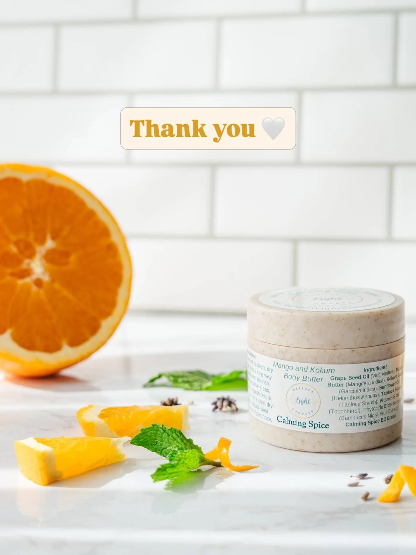 To everyone stocking up today &mdash; thank you 🤍 Just over 75 jars remain in this packaging before we transition. ✨

Shop the sale 40% off body butters ends February 28 at midnight. ⏱️
.
.
.
#reflectlightcompany #rlc #naturalskincare #bodybutters #