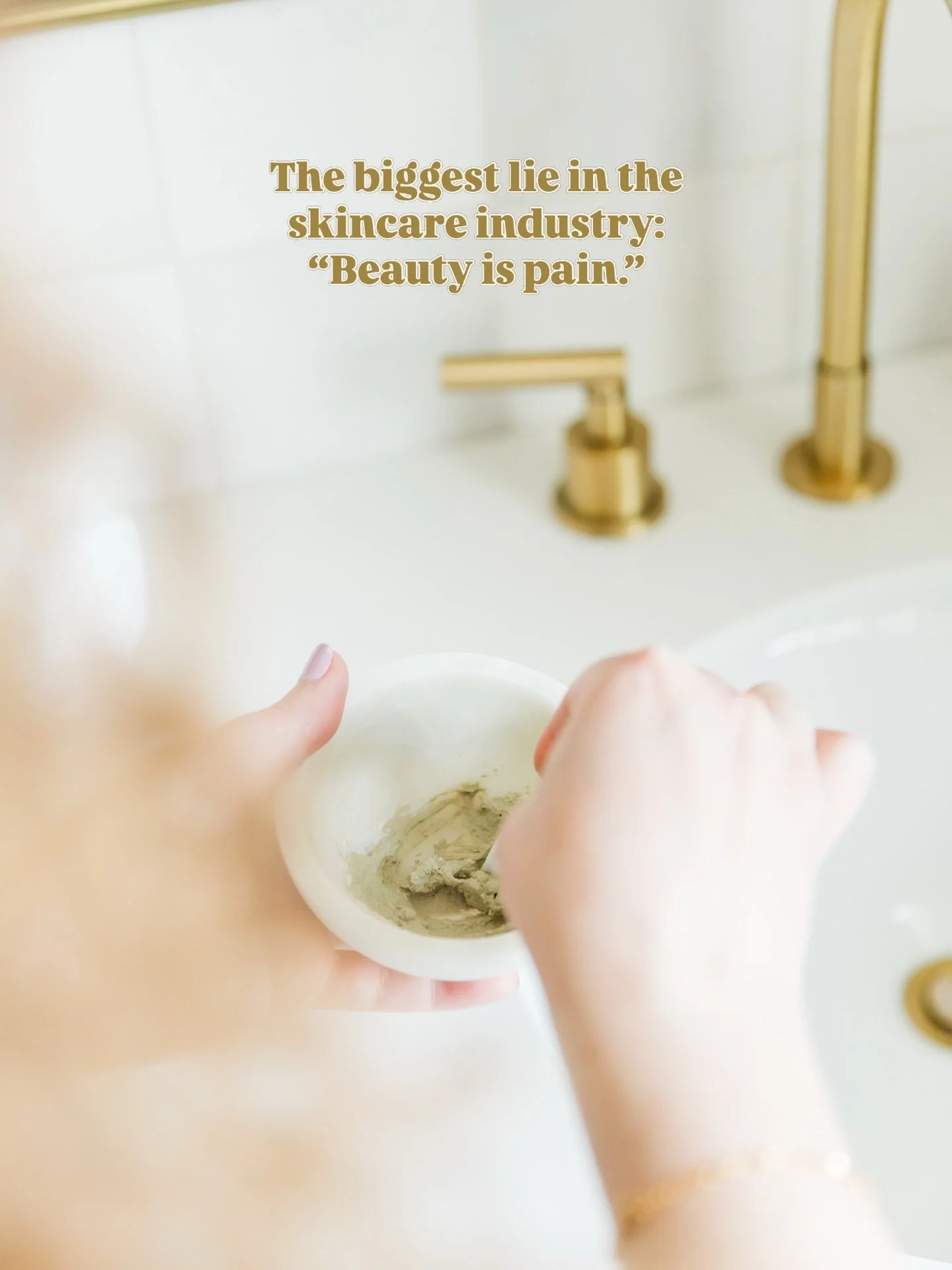 &ldquo;Beauty is pain.&rdquo; 🙅🏼&zwj;♀️

This is one of the biggest lies the skincare industry taught us.

For years, I used products that caused headaches, irritation, and discomfort&hellip; and still convinced myself that meant they were working.