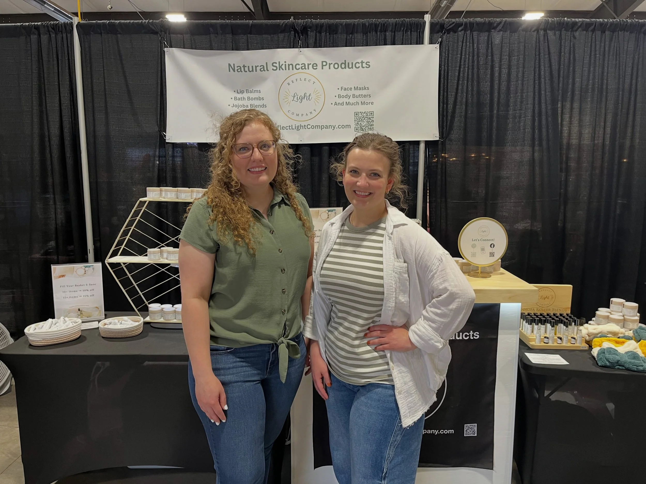 Here at the @barnfestival until 6:00pm today and 9:00am-5:00pm tomorrow! ✨