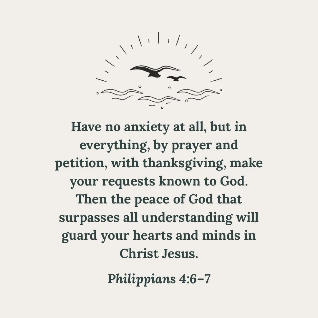 Happy Sunday! 🤍

Some days my brain goes 1000 mph with new ideas, to do lists, planning etc&hellip; and often my thoughts turn into anxiety&hellip; 😵&zwj;💫 This Bible verse is a beautiful reminder of His presence and love! 🤍

Lord guard our heart
