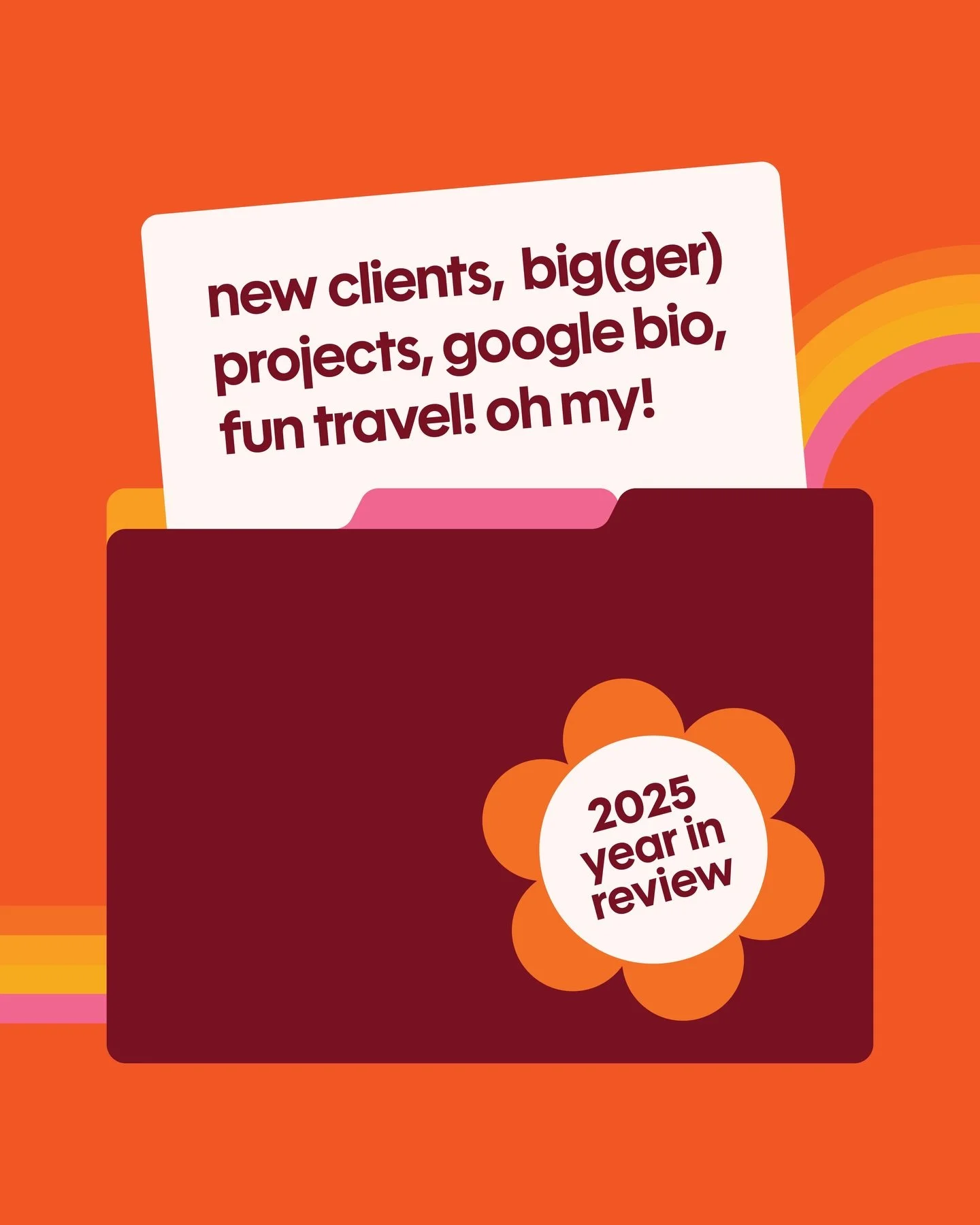 2025 recap! 🥳🎉 ! It&rsquo;s already mid-February??

Last year was a WILD RIDE; full of some pretty big ups, some pretty big lows, and a whole lot of lesson along the way. Just wanted to celebrate some of the glimmers along the way.

I am incredibly