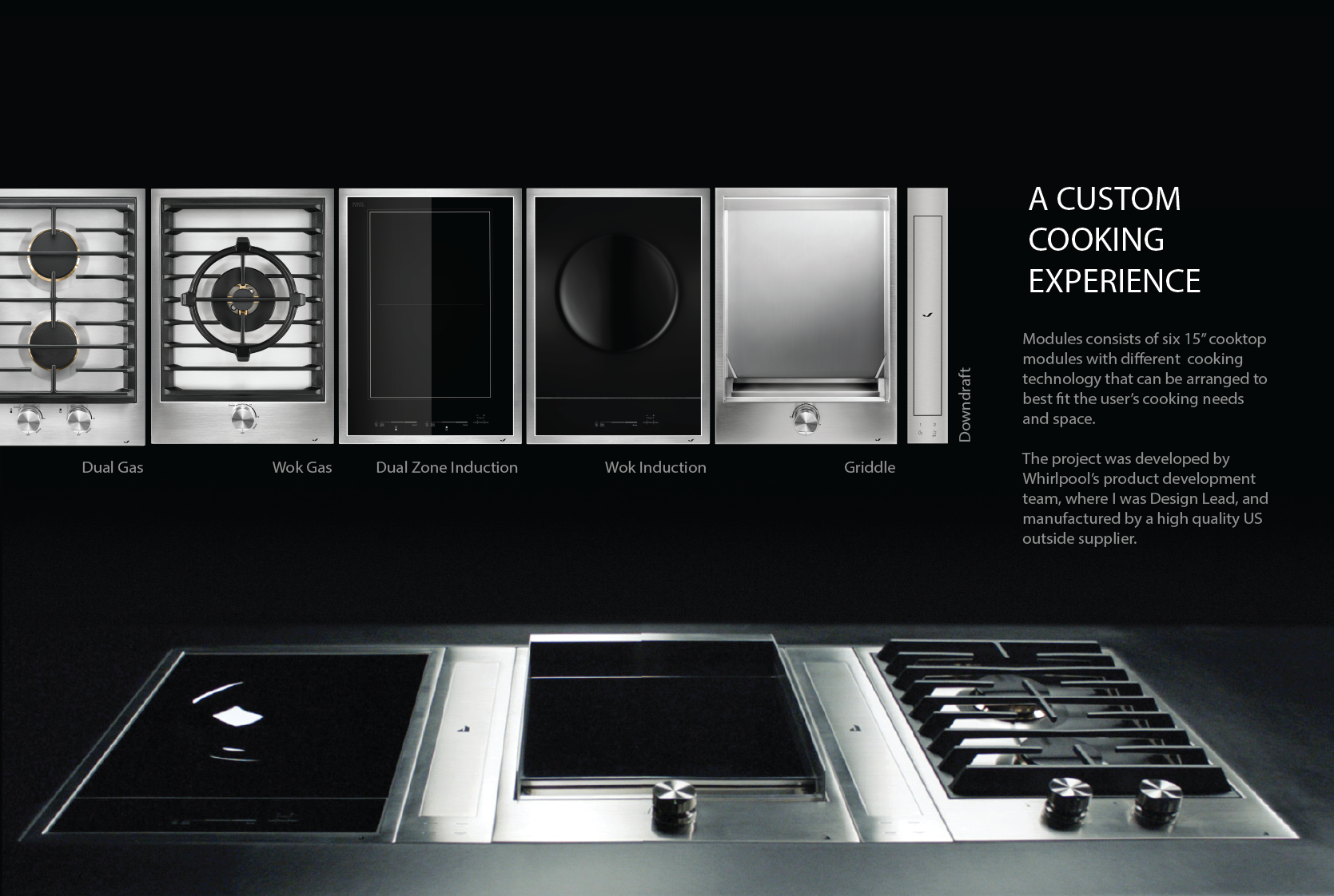 Jennair Cooktop Modules — Roberta Albuquerque