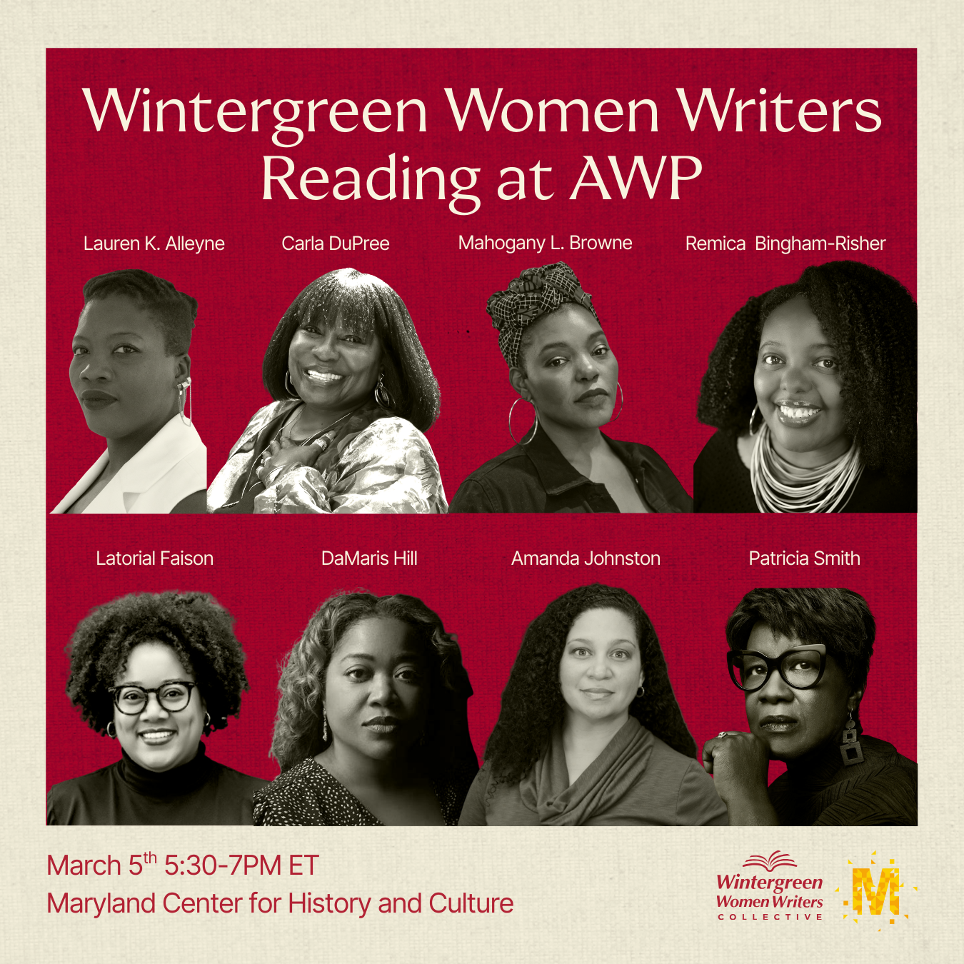 Wintergreen Women Writers: A Reading at AWP