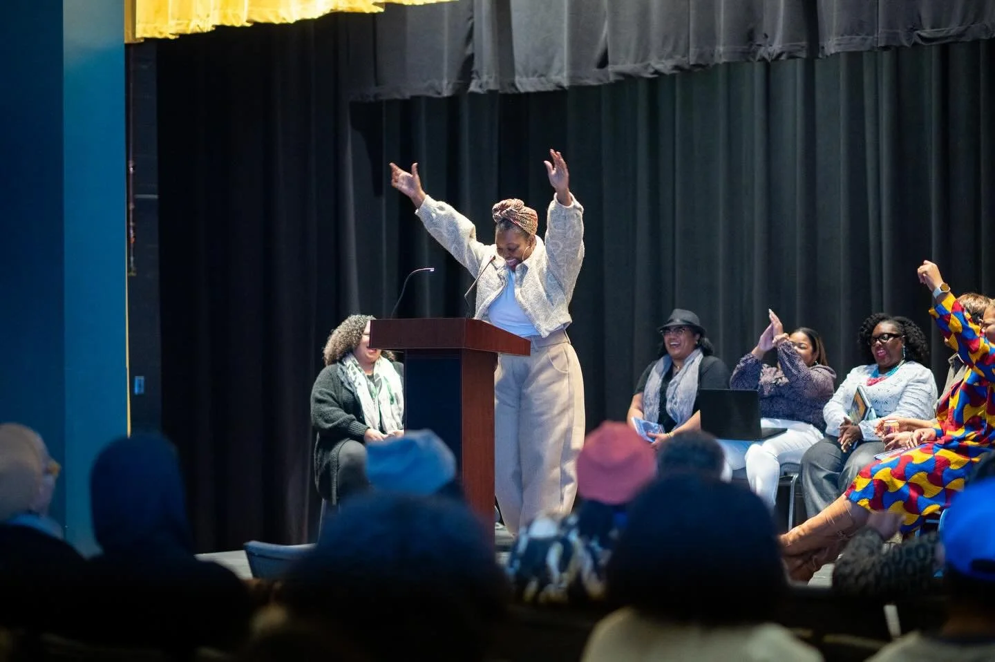 Thank you to all who joined us for our inaugural reading at @awpwriter this month!&nbsp;

We welcomed almost 80 attendees for an evening of prose and poetry readings from our fabulous Wintergreen Women: Lauren K. Alleyne, Remica Bingham-Risher, Mahog