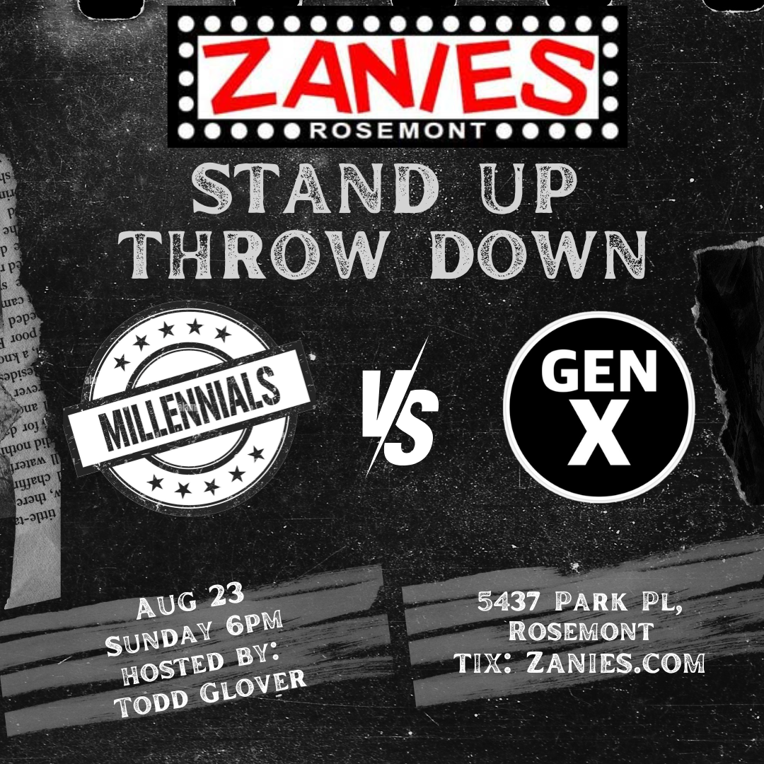 Standup Throw Down Zanies Rosemont 