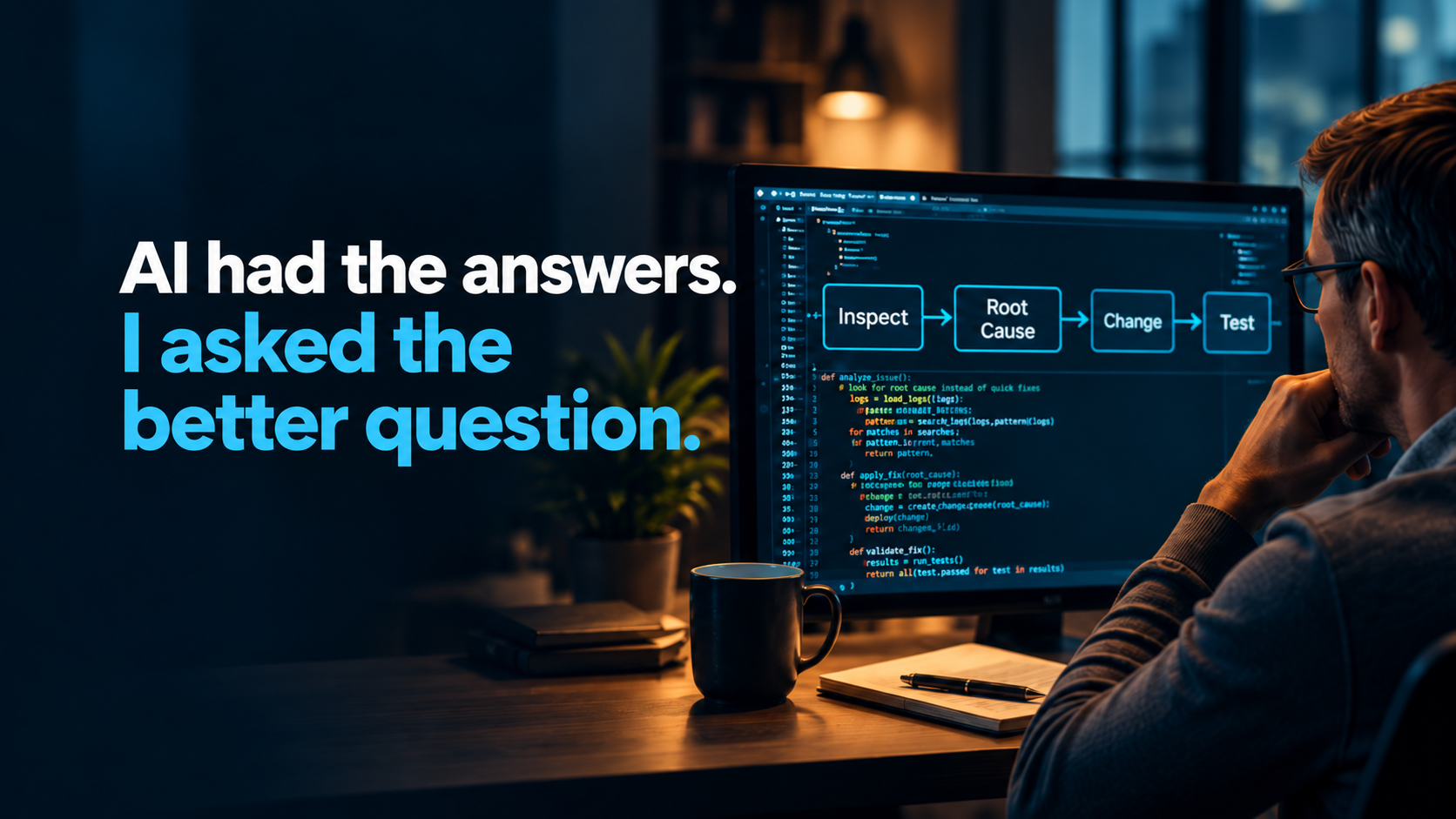 AI had the answers. I asked the better question.