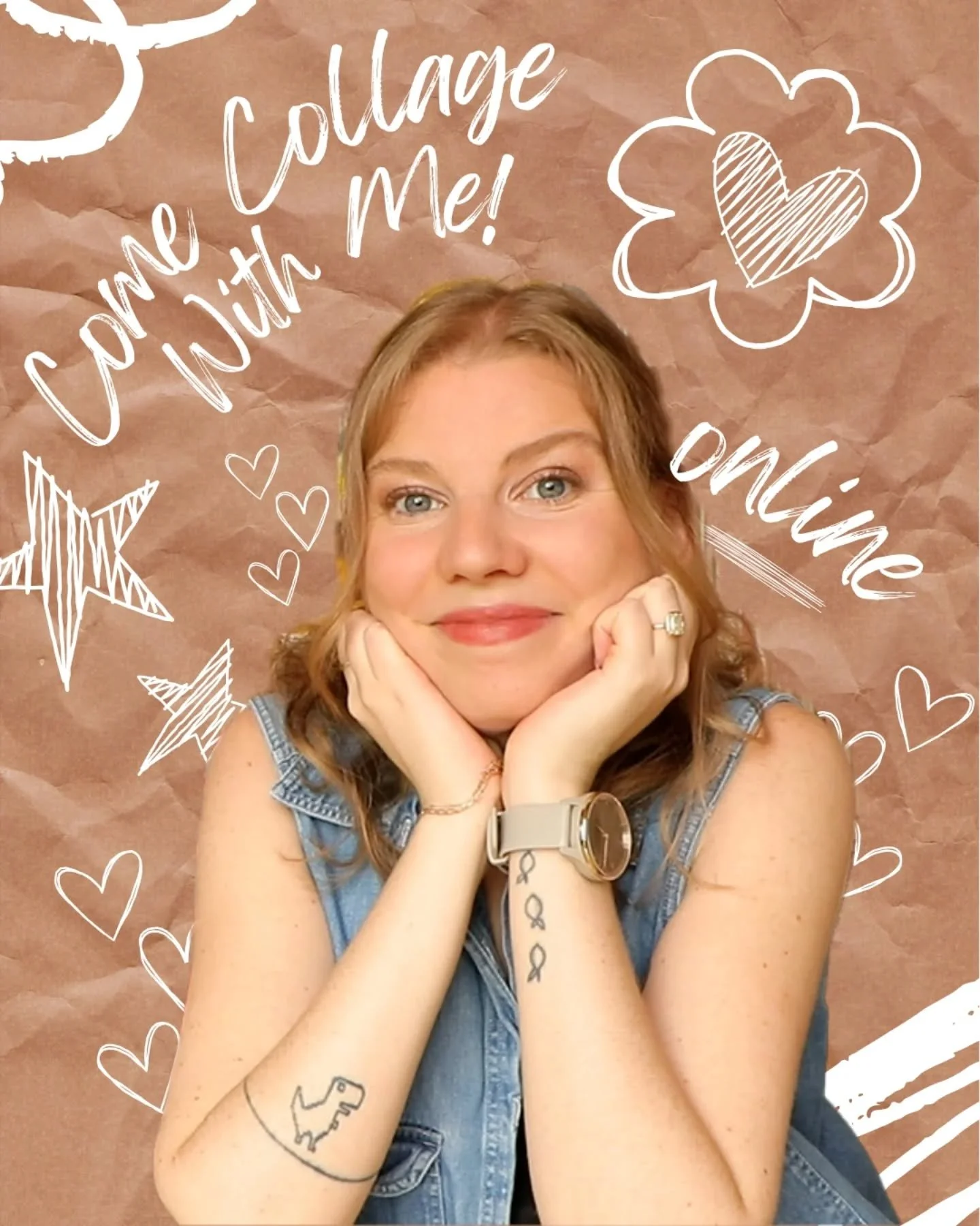 I'm excited to announce I will be launching a second online class starting at the end of January! Meet me Tuesday nights online to learn the art of collage, get feedback on your work, and make your own community! 👩&zwj;🏫 
This Will provide time for