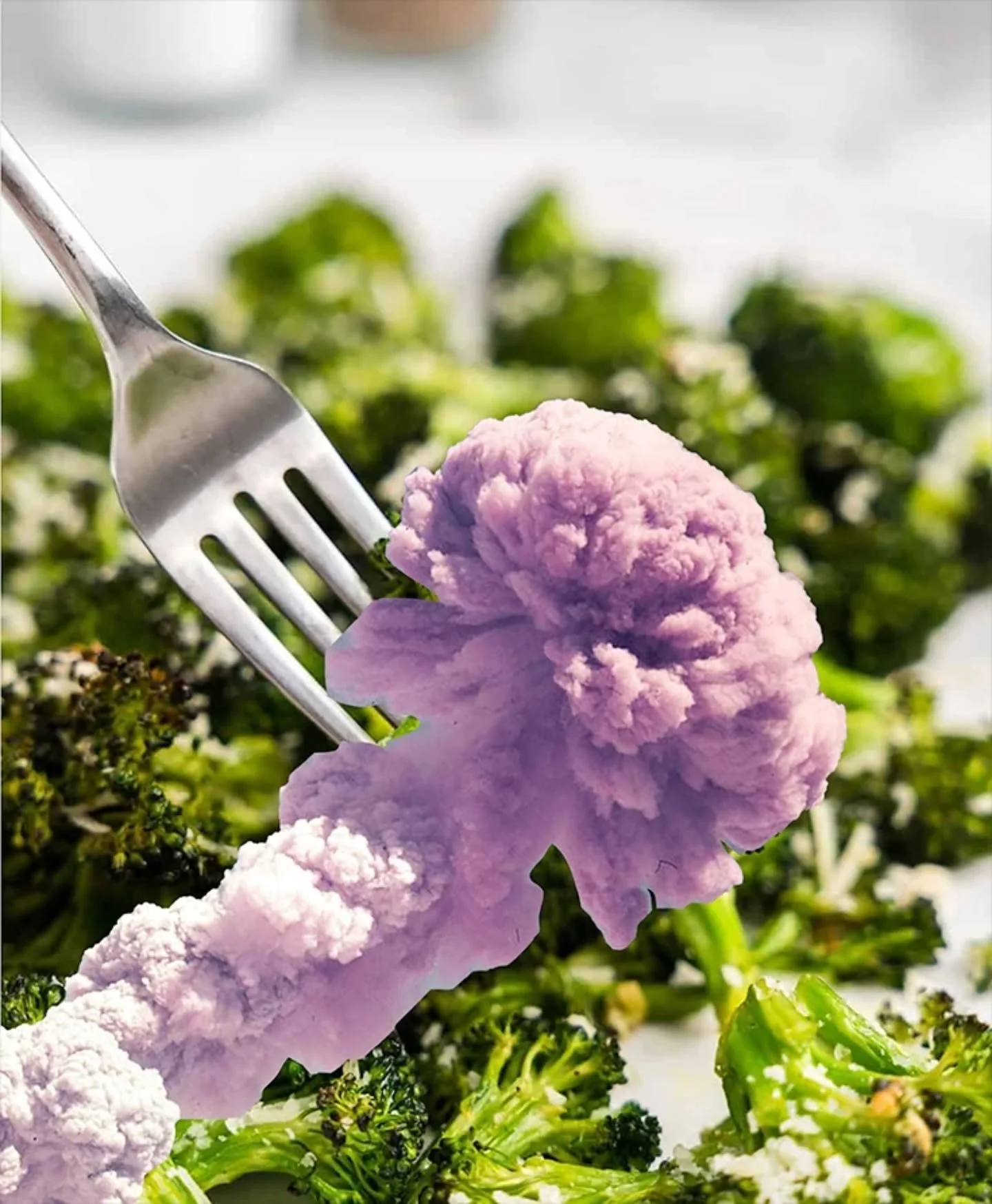 #februllage2026 PROMP: BROCCOLI 🥦 

I started the first one digitally and after that ended up. Snowballing into creating a couple other pieces. I decided to attempt all of the ideas I had for this one.