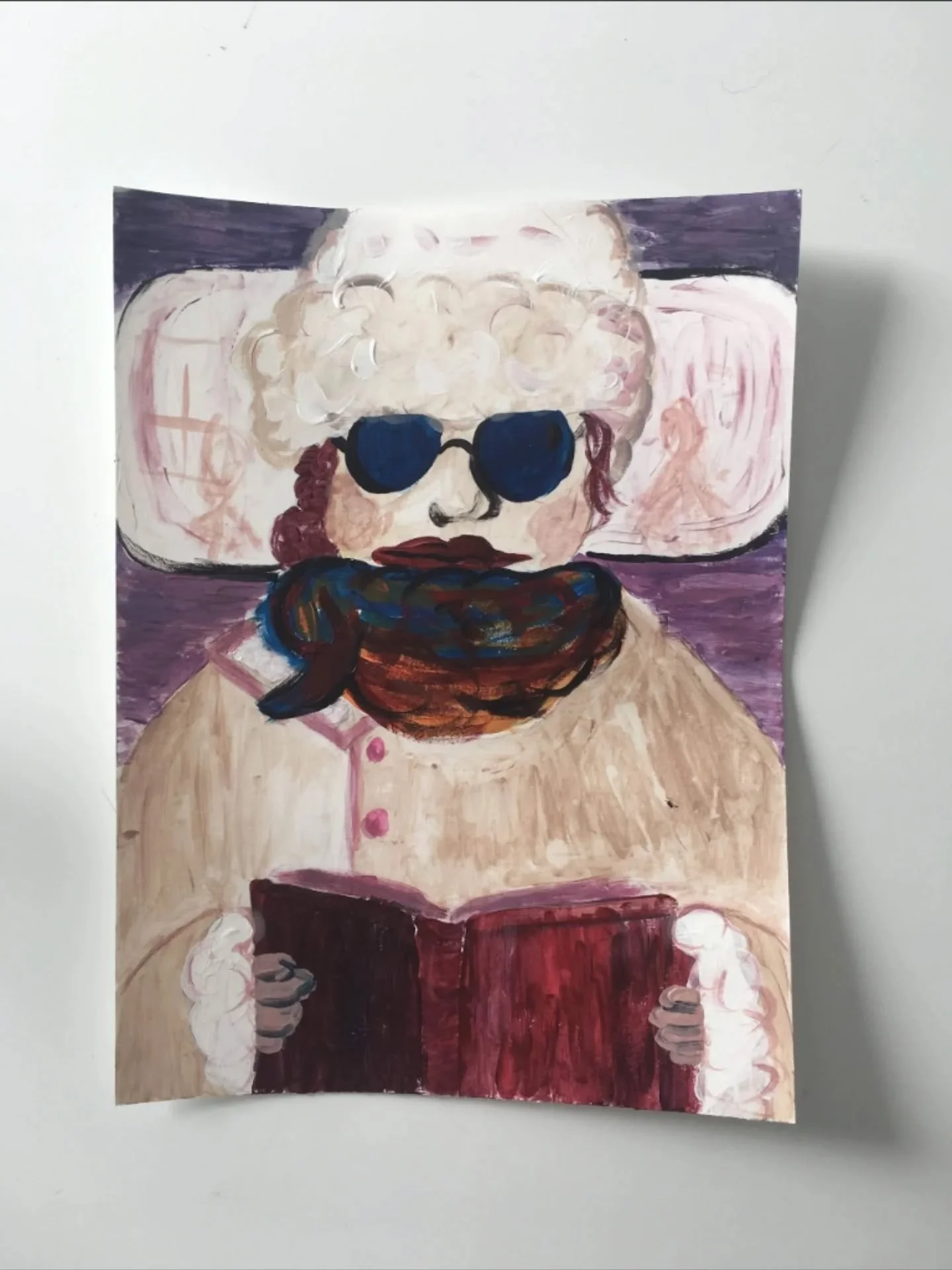 "Strangers on the Subway" a mini series I made in 2019 featuring views from the Toronto subway. I've always admired the eccentric strangers of these moments. I certainly miss public transit in Dallas! 
(The last one was just an experiment I