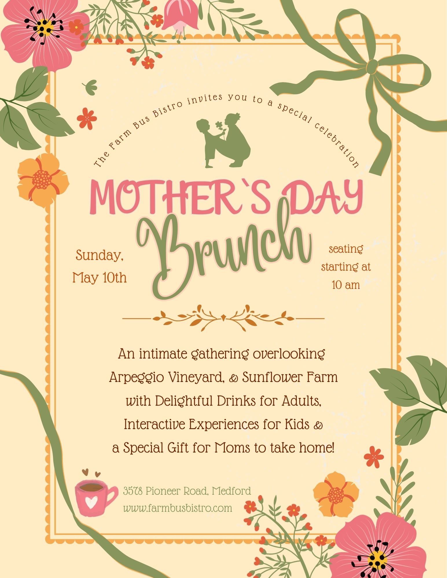 medford Mother's Day brunch experience