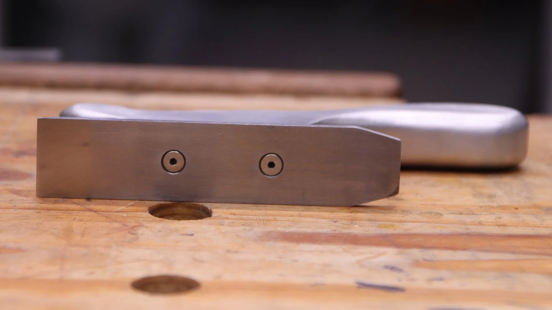 Aluminum chisel plane blade