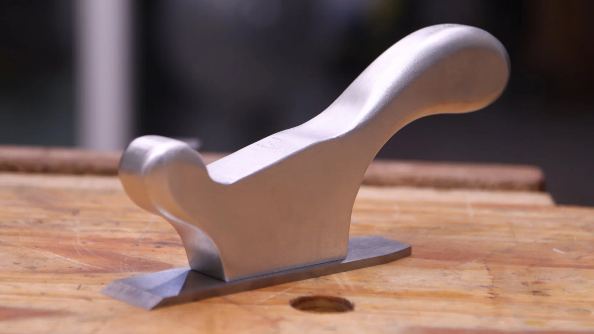 Aluminum chisel plane