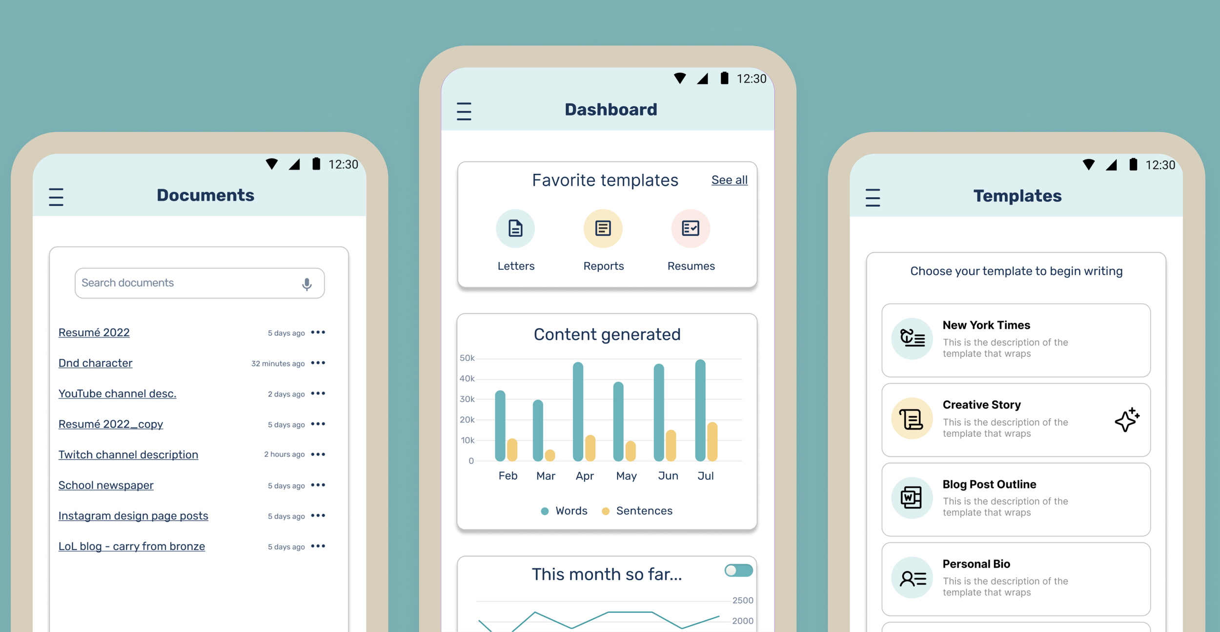 HAYDN: An AI-based writing app