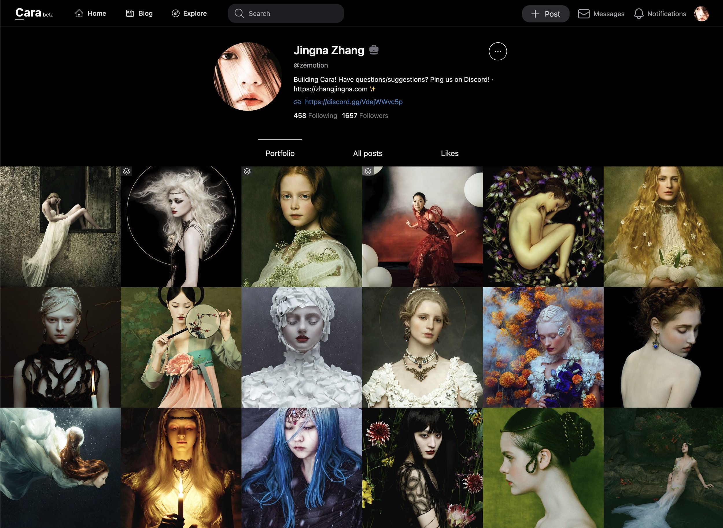 Cara art platform for entertainment industry. By artists, for artists.