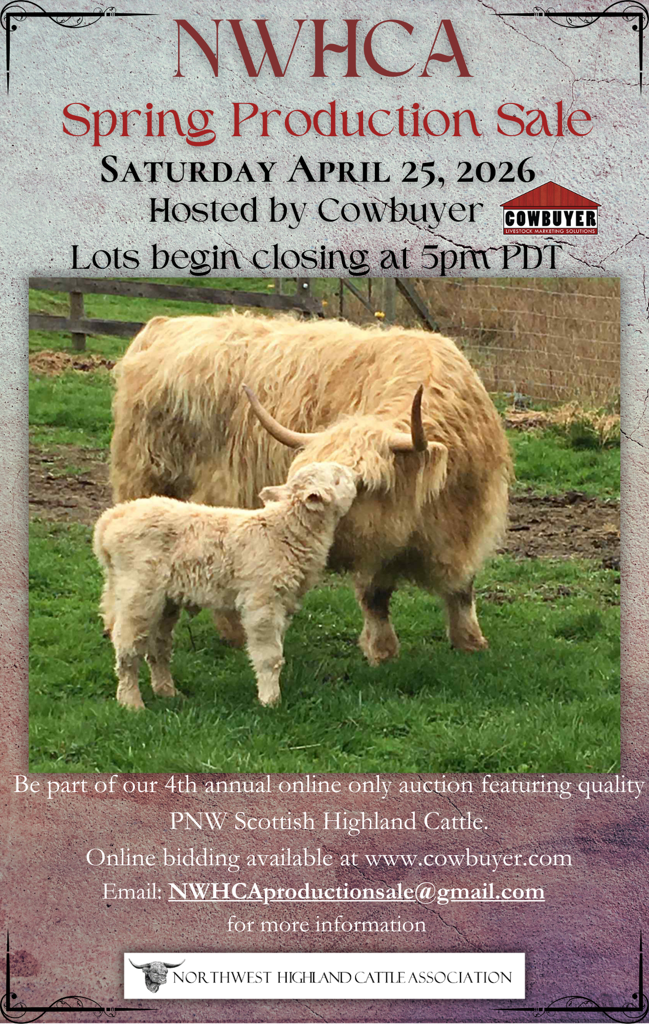 2026 NWHCA Spring Auction 