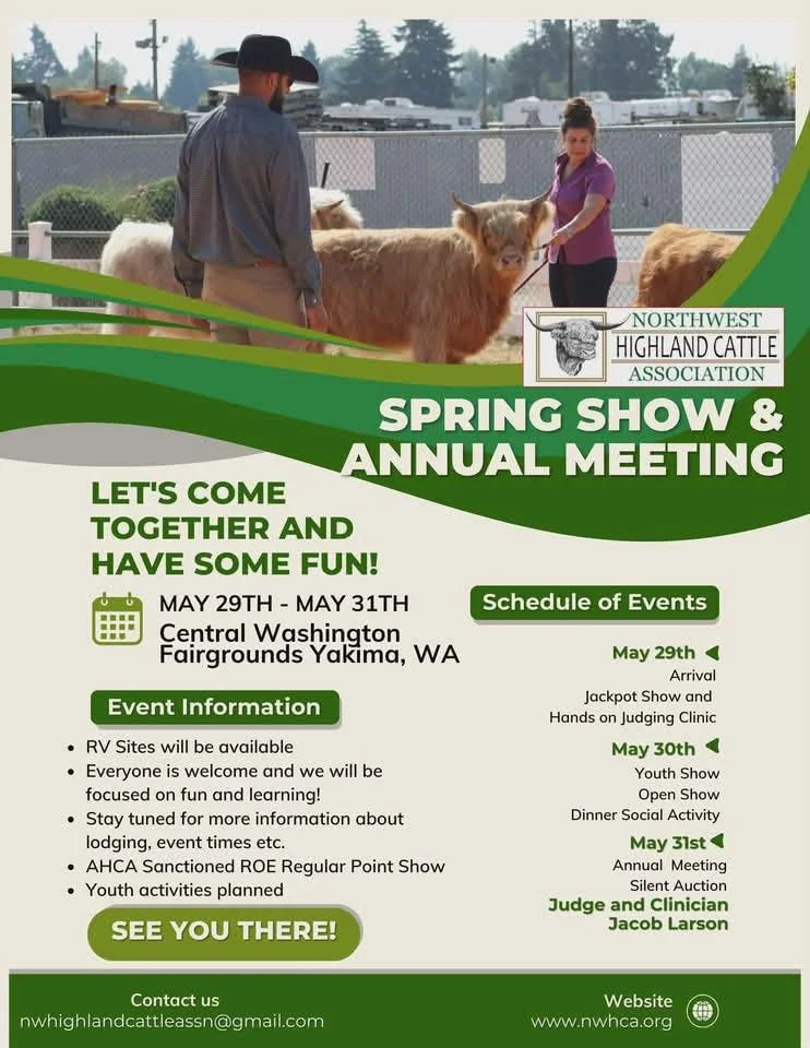 NWHCA Spring AHCA Sanctioned ROE Show 